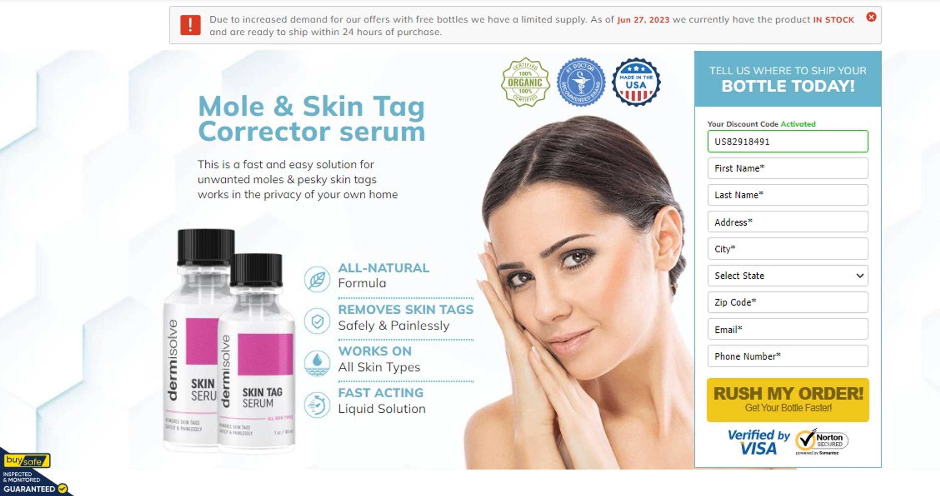 Dermisolve Skin Tag Remover Reviews All You Need To Know About *Dermisolve Skin Serum Offers*!! by Dermisolveskin tagremover