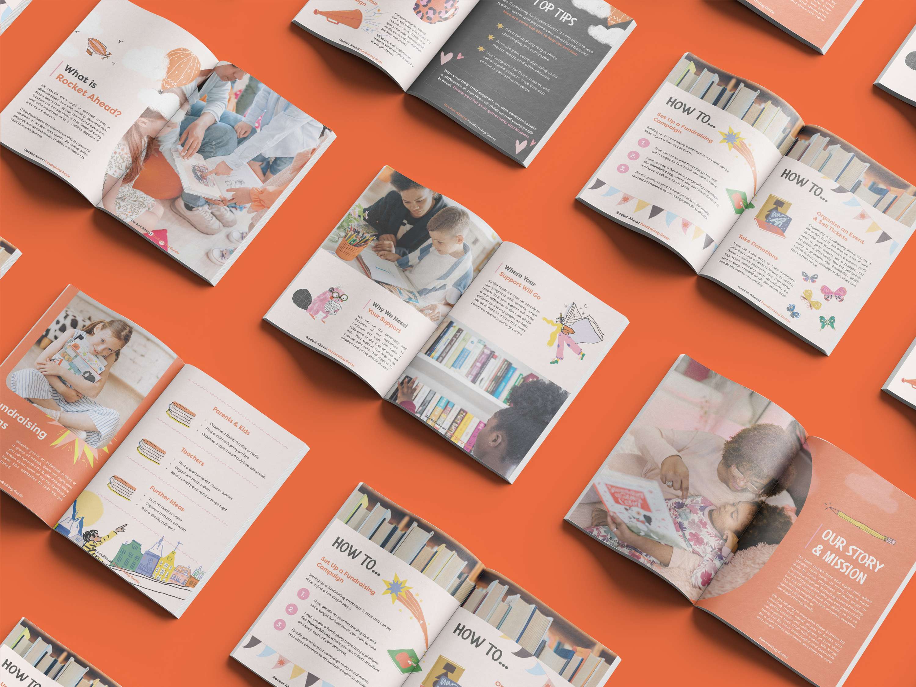 Branding & website design for Rocket Ahead. by Sophie Cox