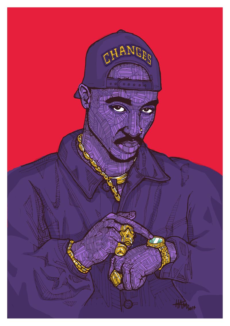 2Pac Changes Exhibition by HAM .
