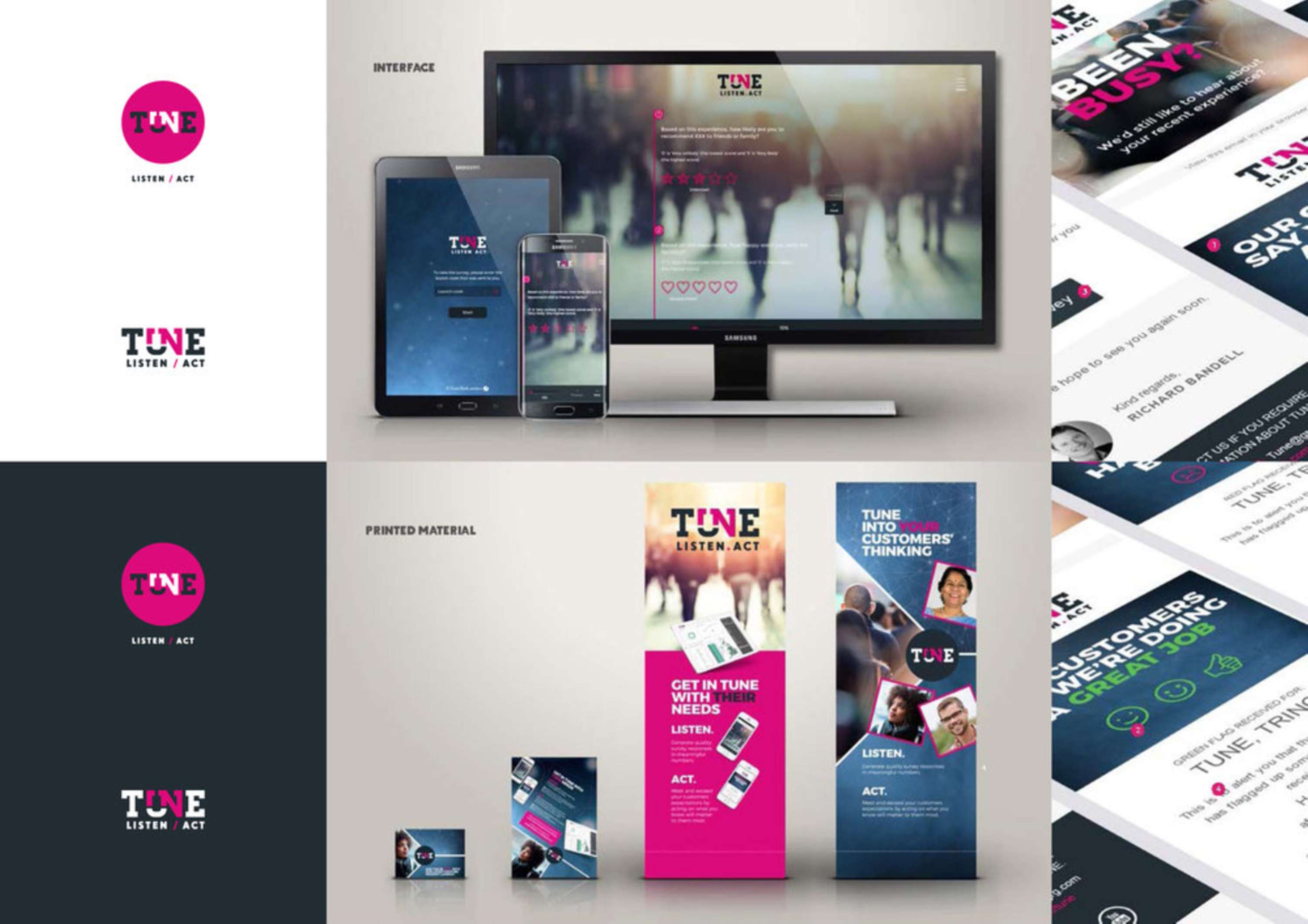 TUNE - Product Identity by David Sweeney
