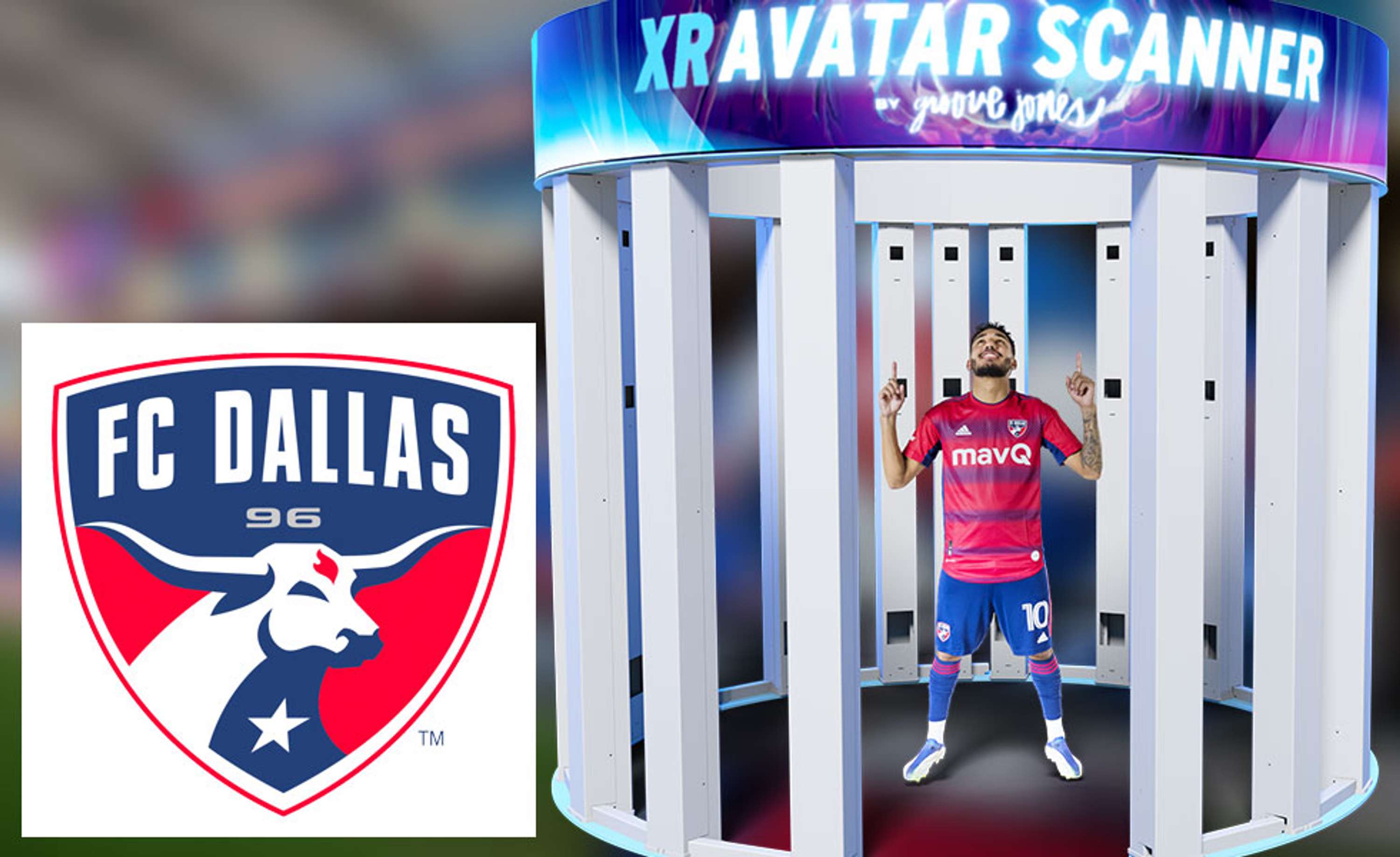 FC Dallas “Get In The Game” XR Avatar 360 3D Volumetric Scanner Fan Experience by Dan Ferguson