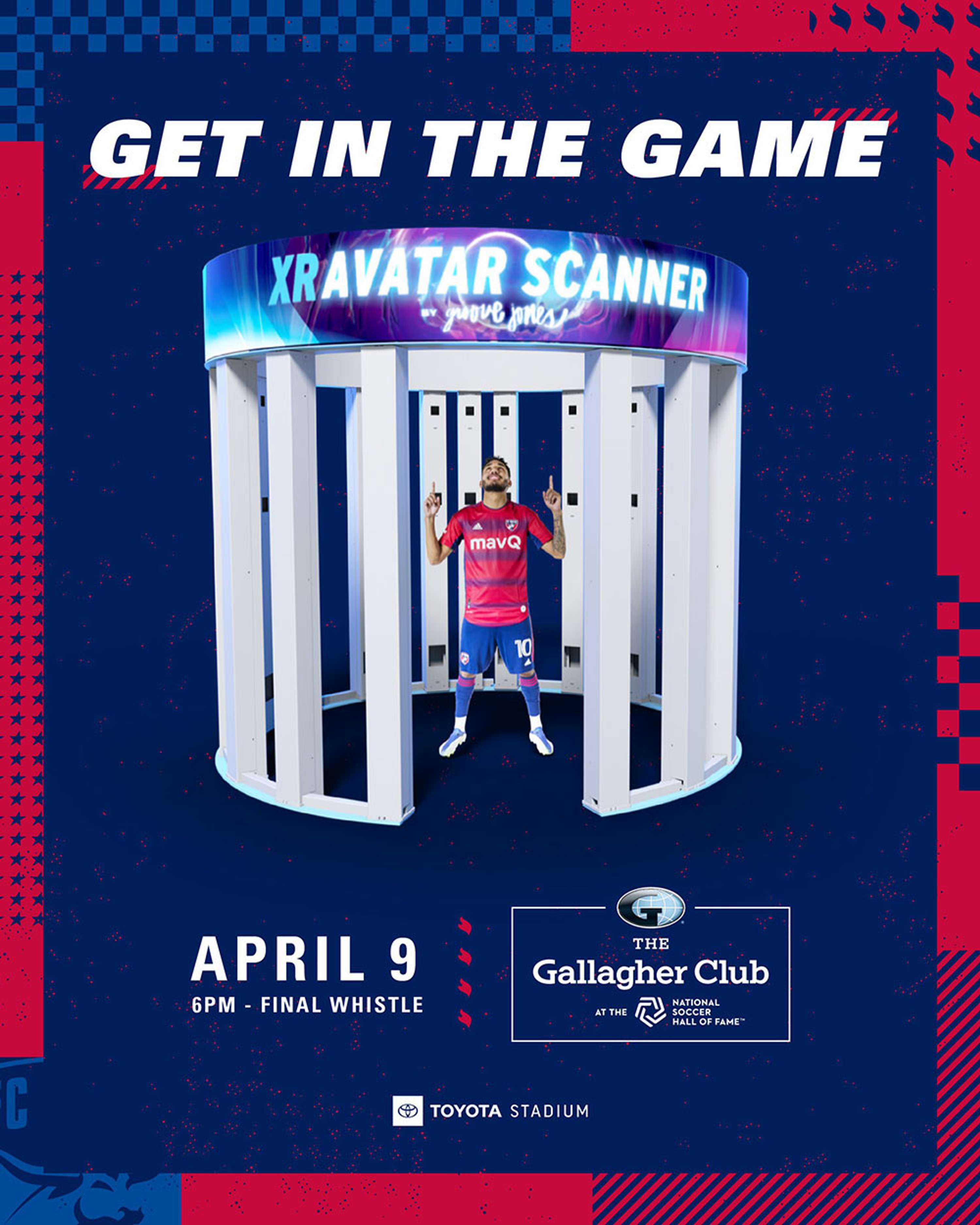 FC Dallas “Get In The Game” XR Avatar 360 3D Volumetric Scanner Fan Experience by Dan Ferguson