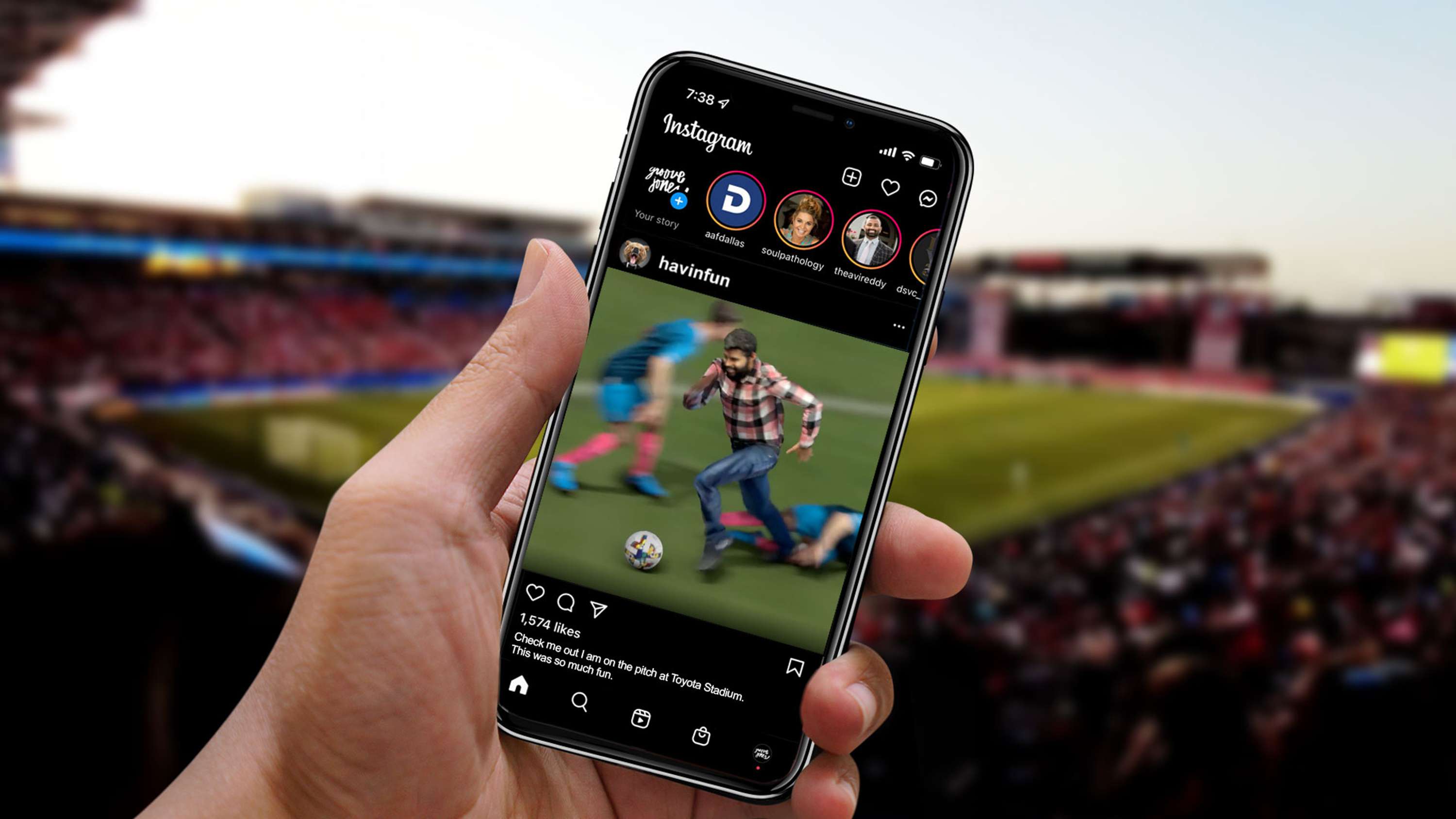 FC Dallas “Get In The Game” XR Avatar 360 3D Volumetric Scanner Fan Experience by Dan Ferguson