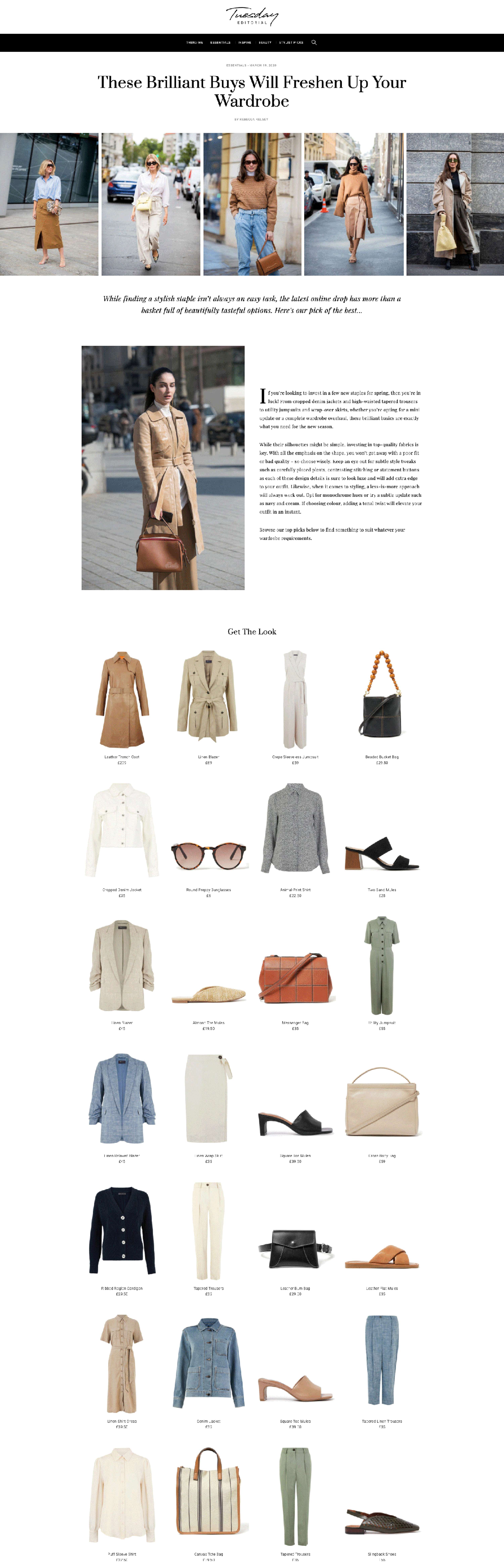 Try Tuesday Editorial by Rebecca Kelsey