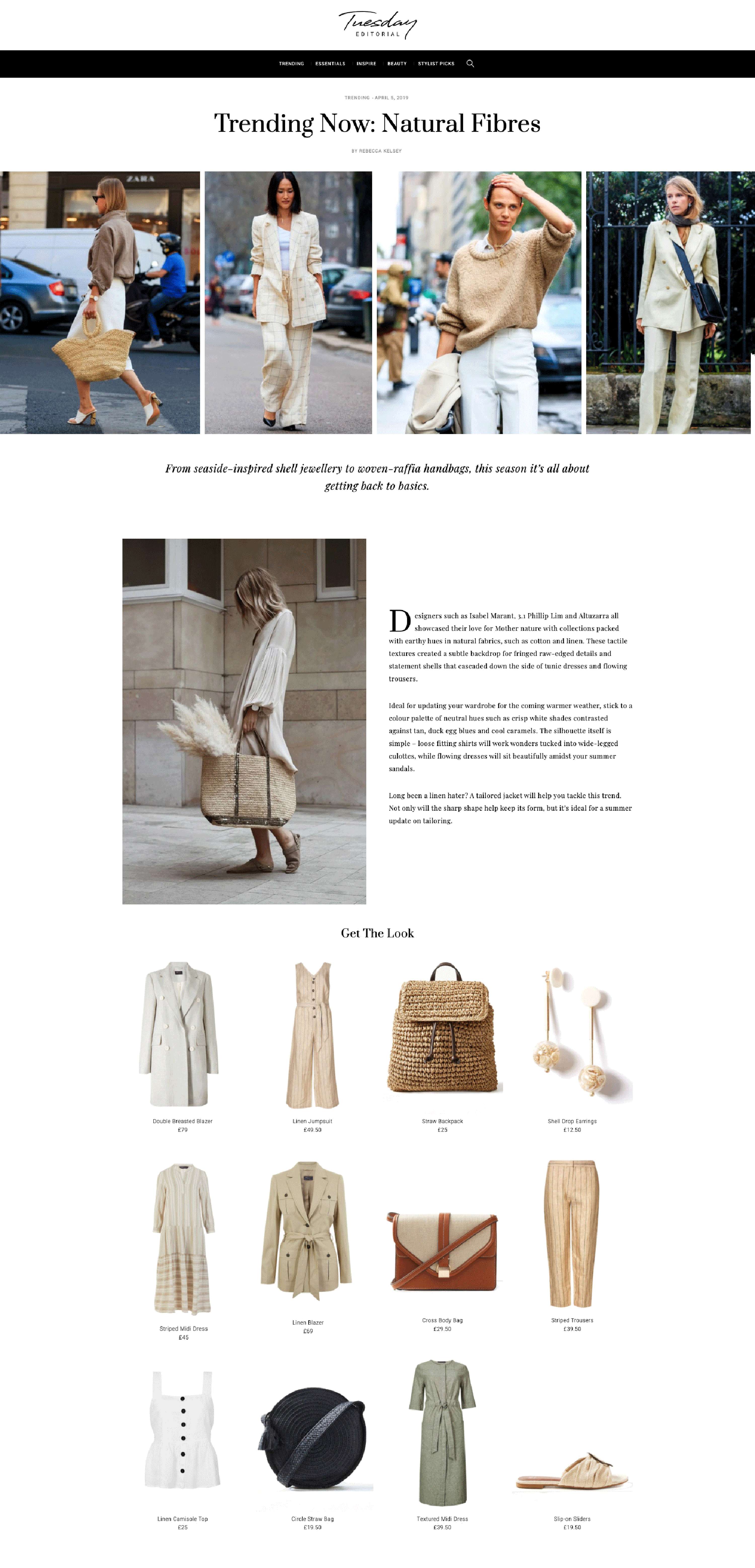 Try Tuesday Editorial by Rebecca Kelsey