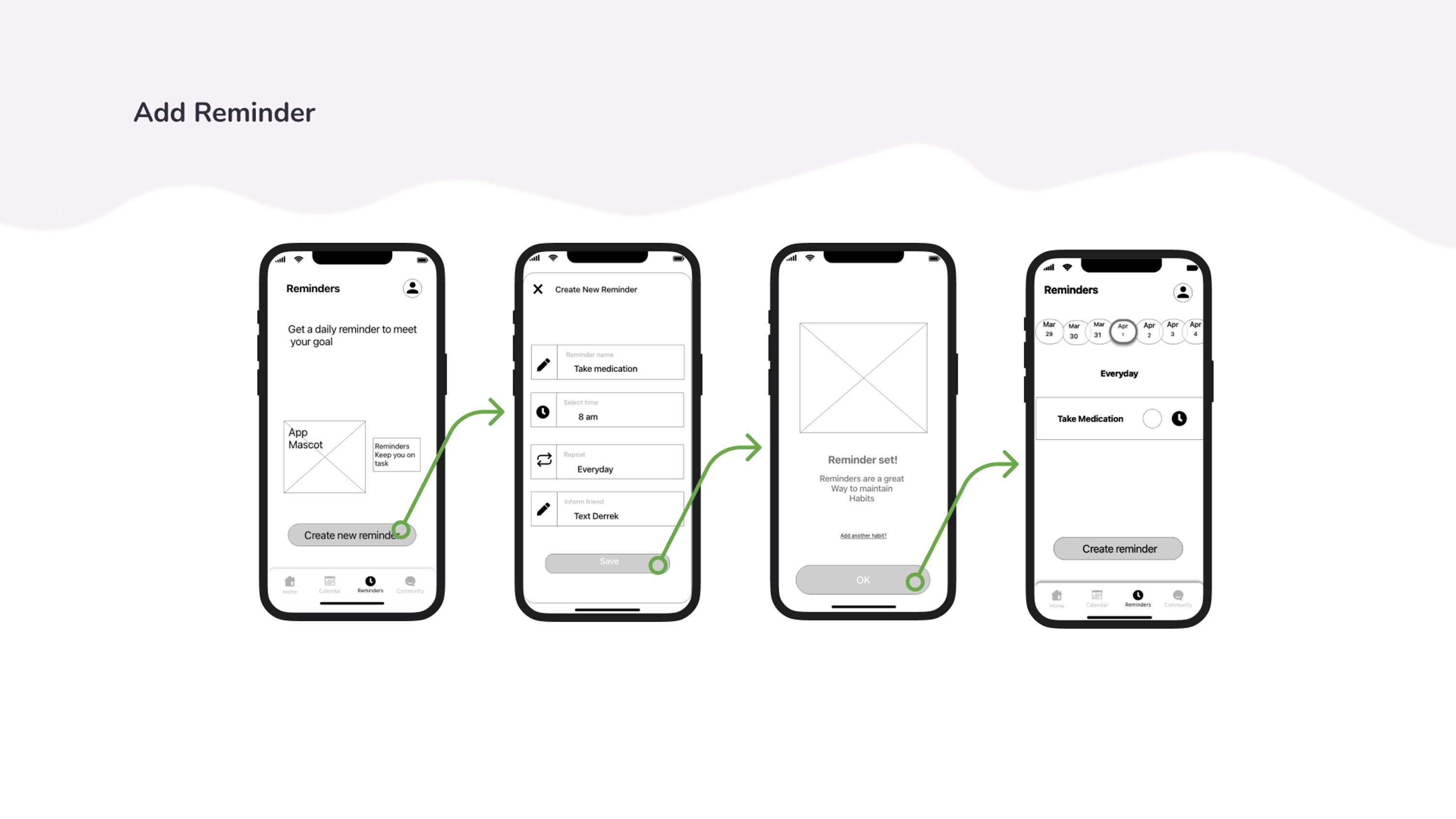 UX/ UI case study - HabitPal by hannah wynne