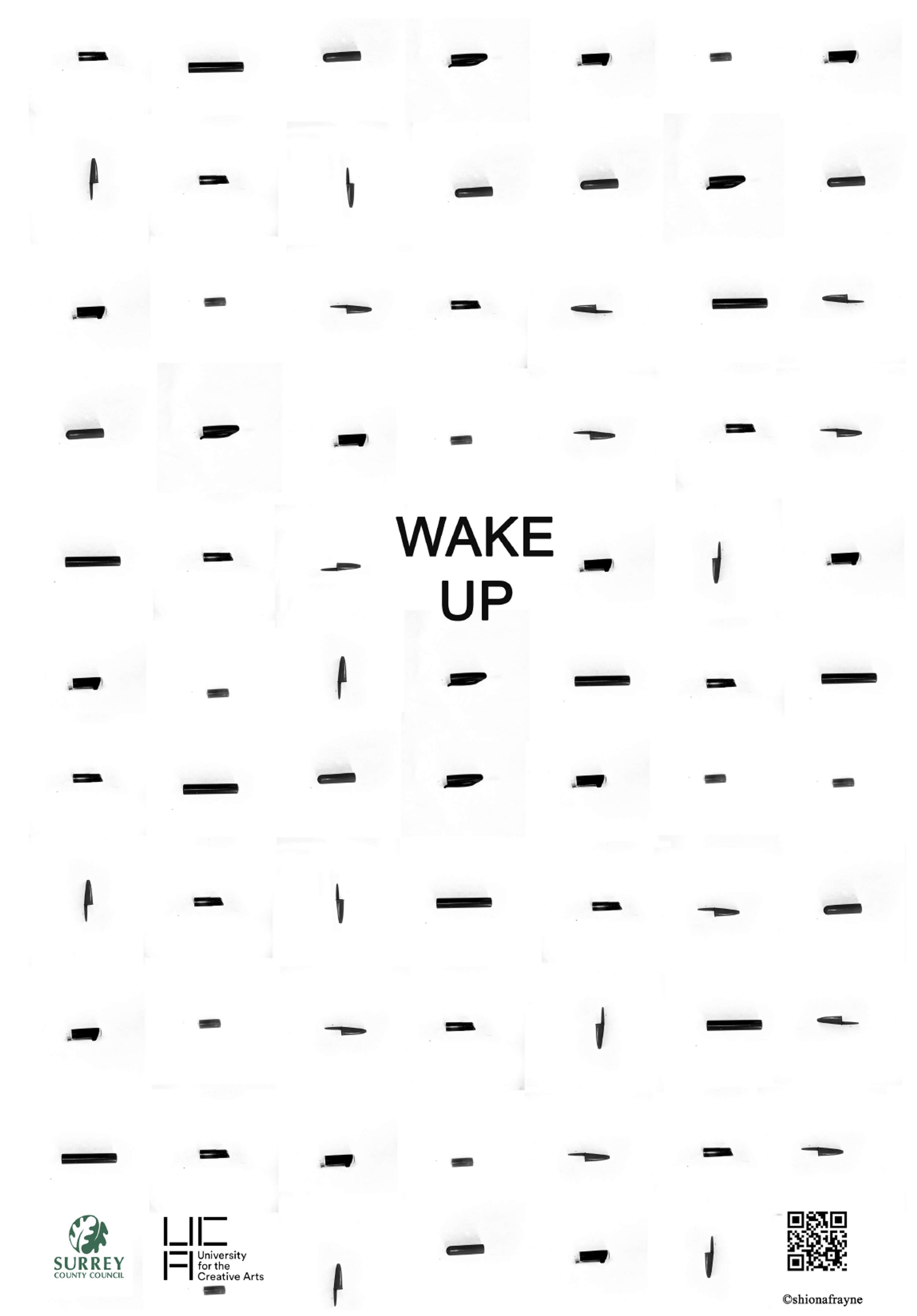 WAKE UP BILLBOARD by Shiona Frayne