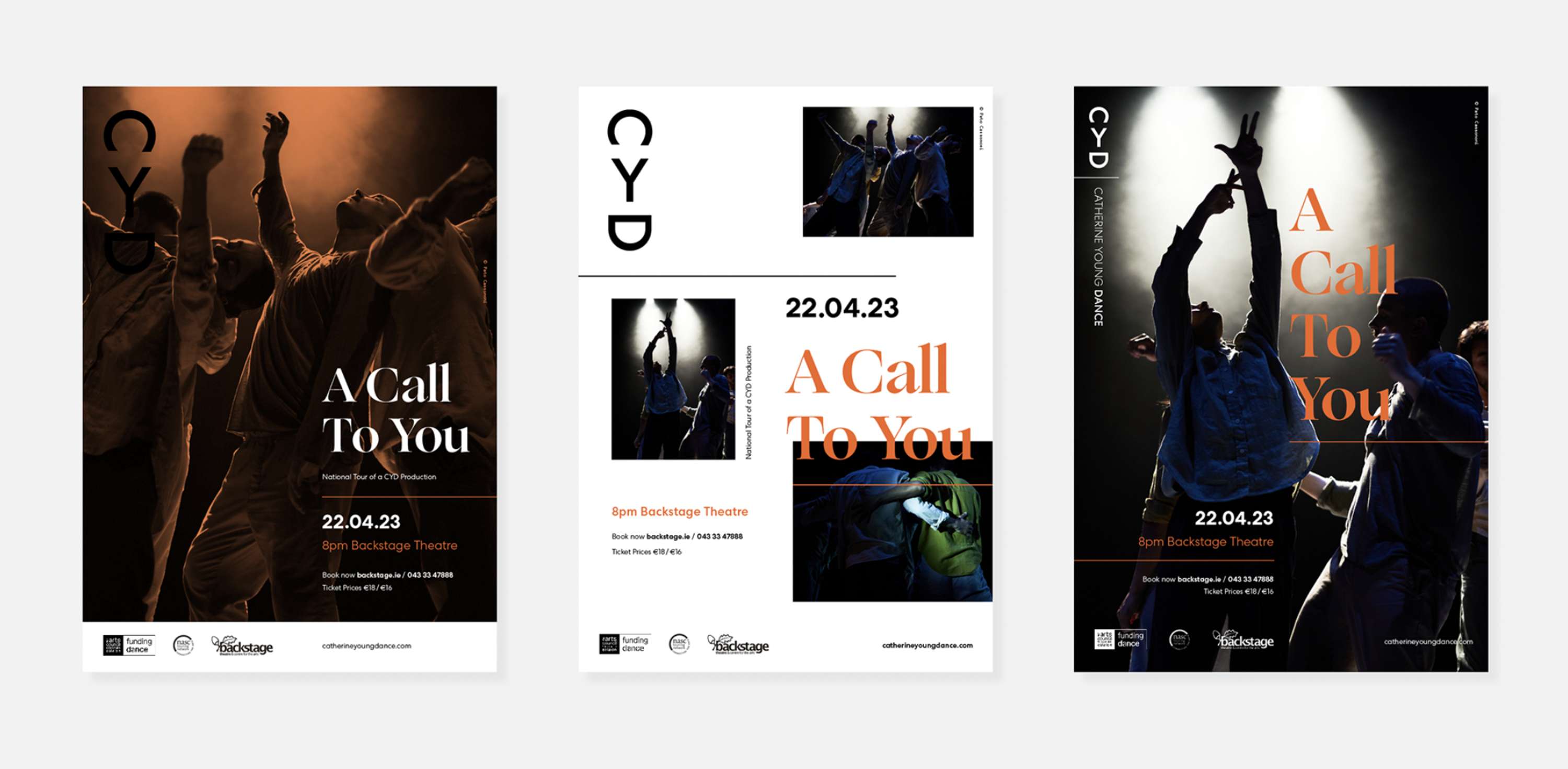 CYD visual identity by Clare Lynch