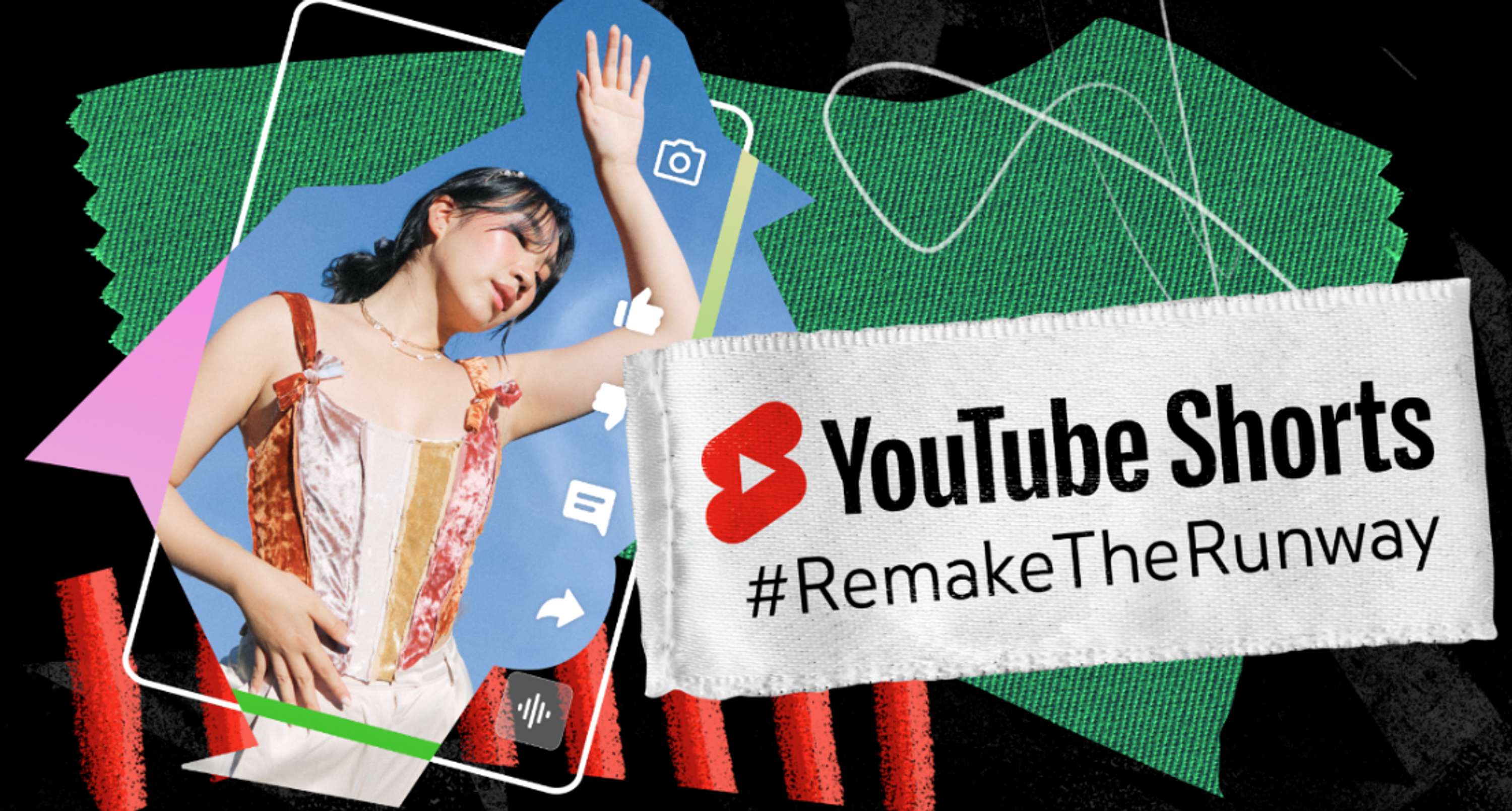 YouTube Shorts #remaketherunway by Nadia Saccardo