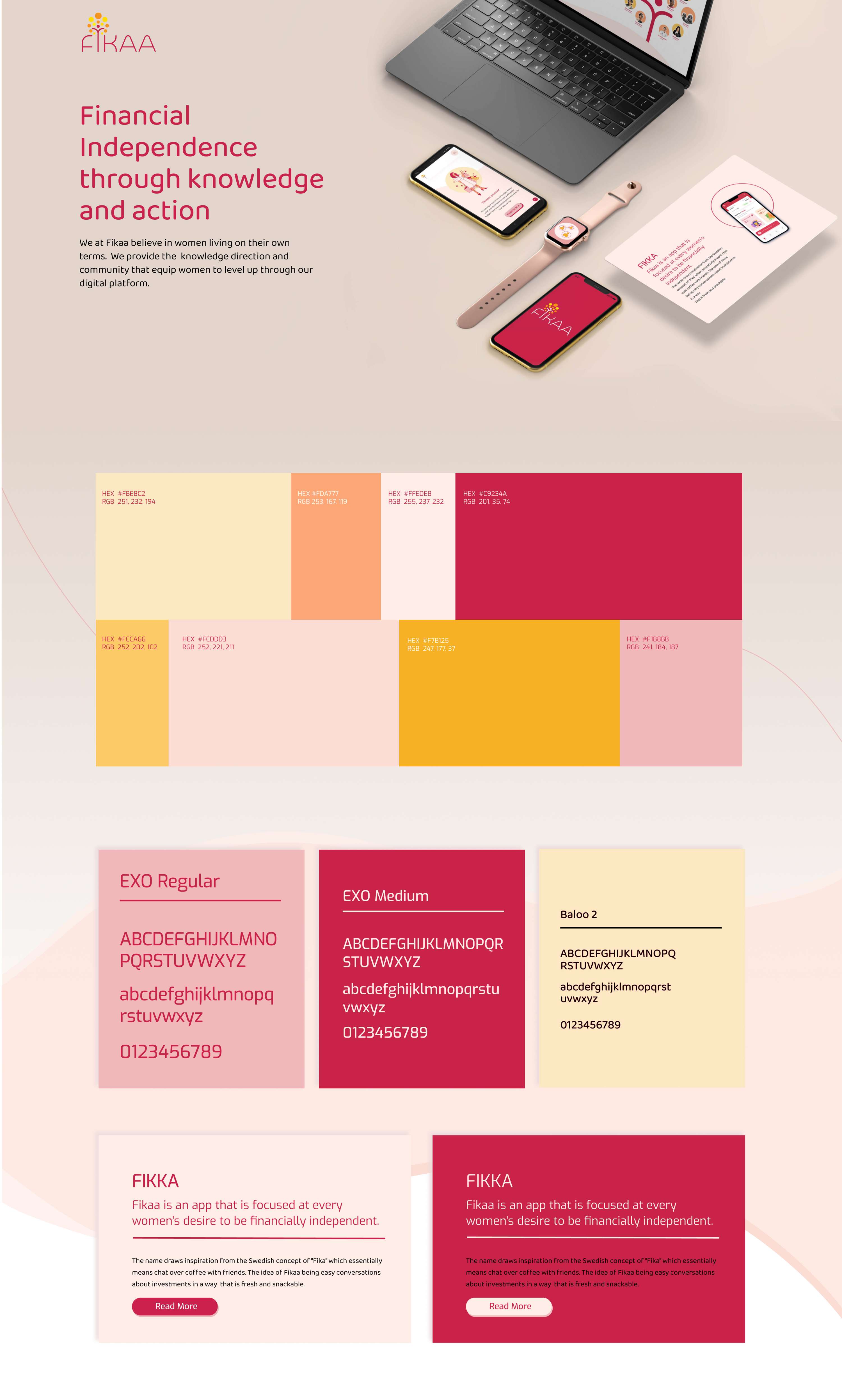 Fikka Website by Chhavi Priya Gaur