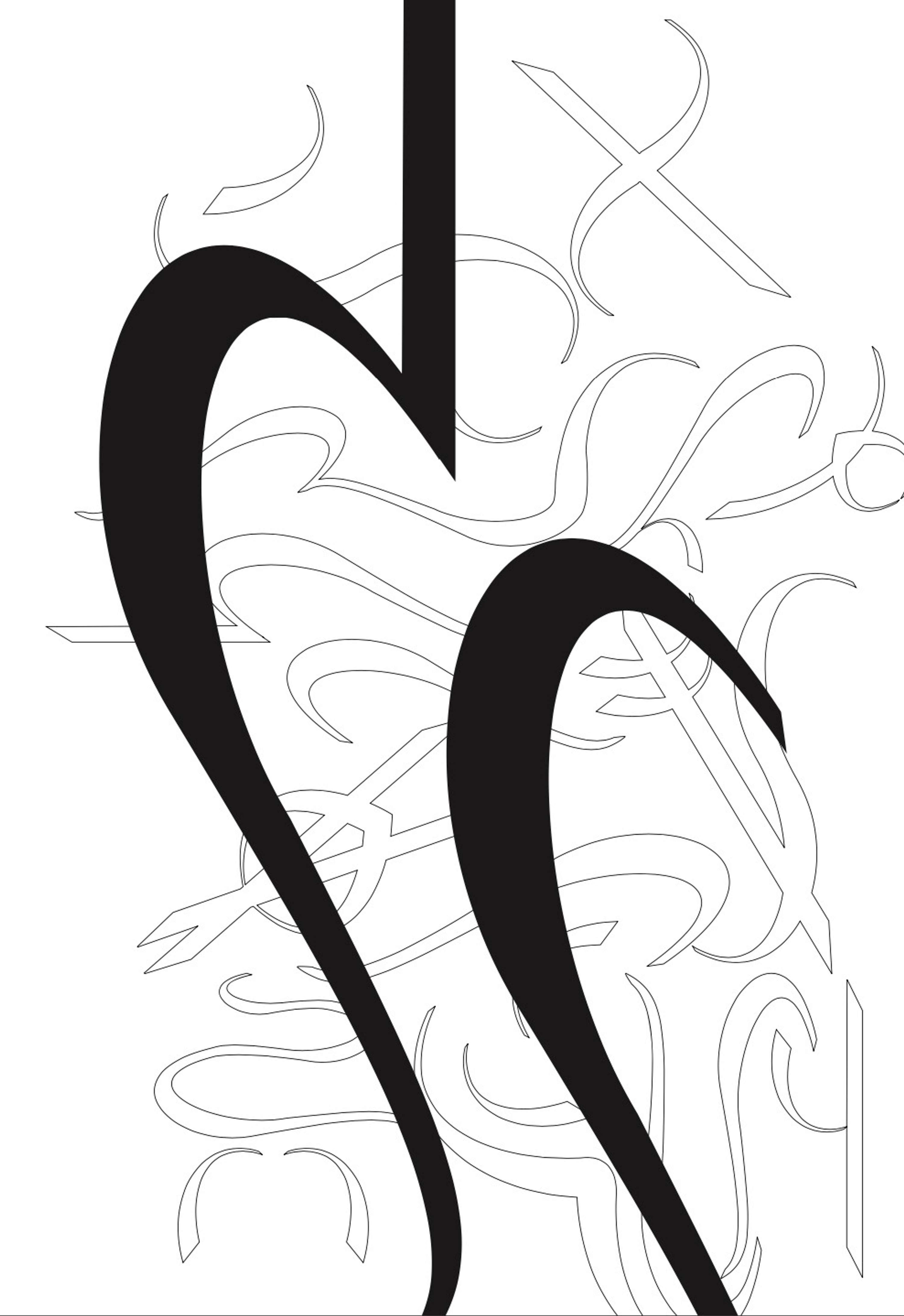 The Trepidation Alphabet by Crispian Rodger