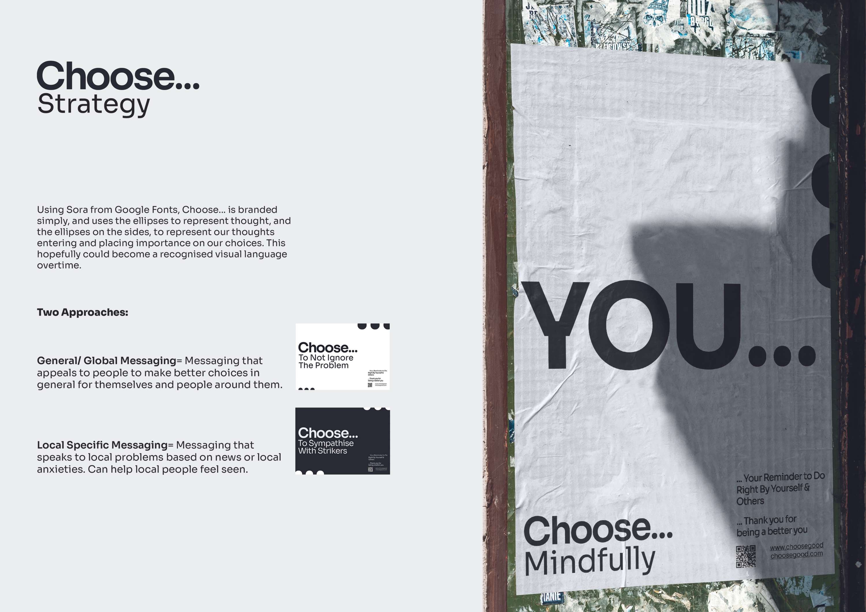 Choose... Social Issue Campaign by Ayanna Sankara