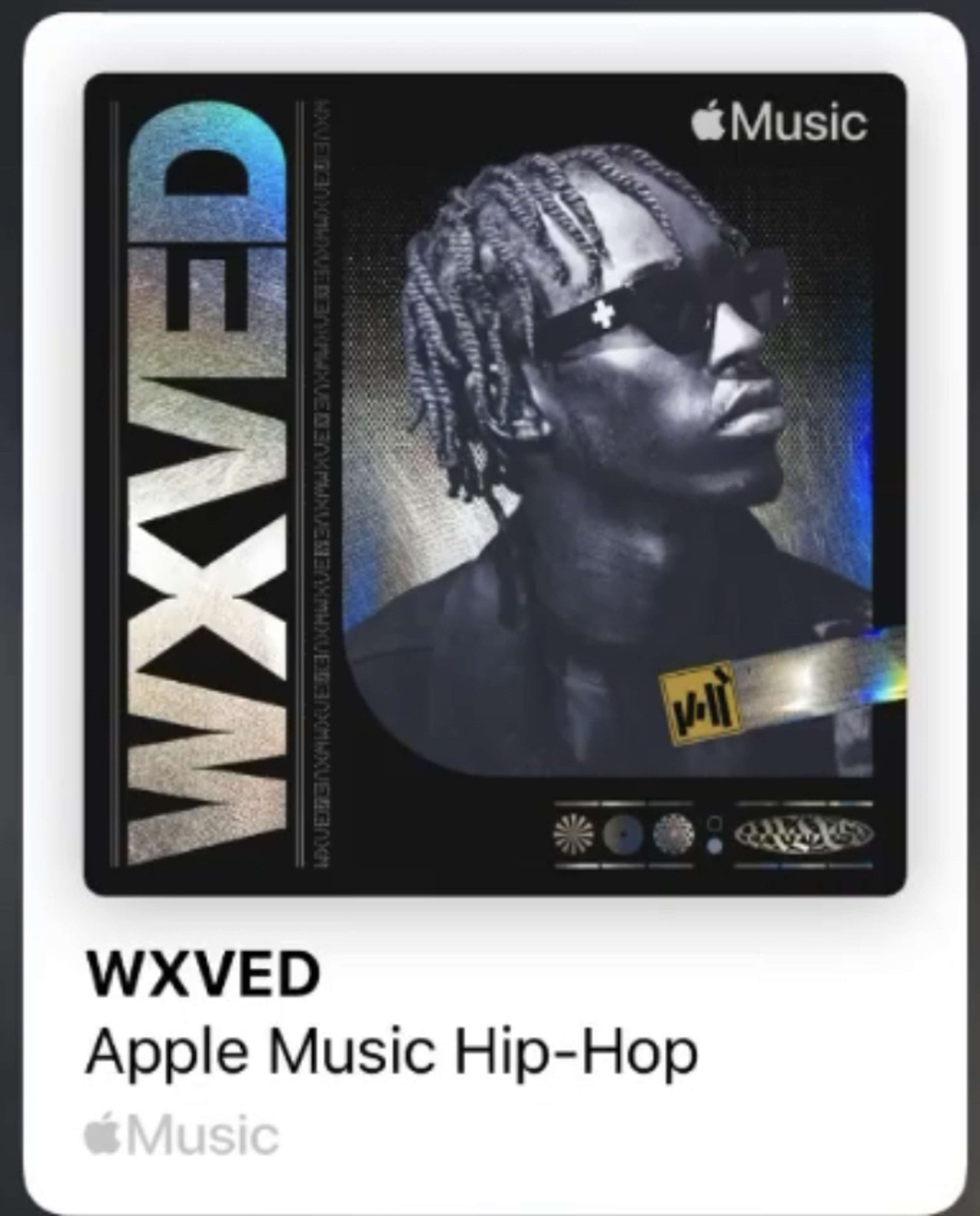 Apple Music Editor for 'WXVED' by Olivia Taylar