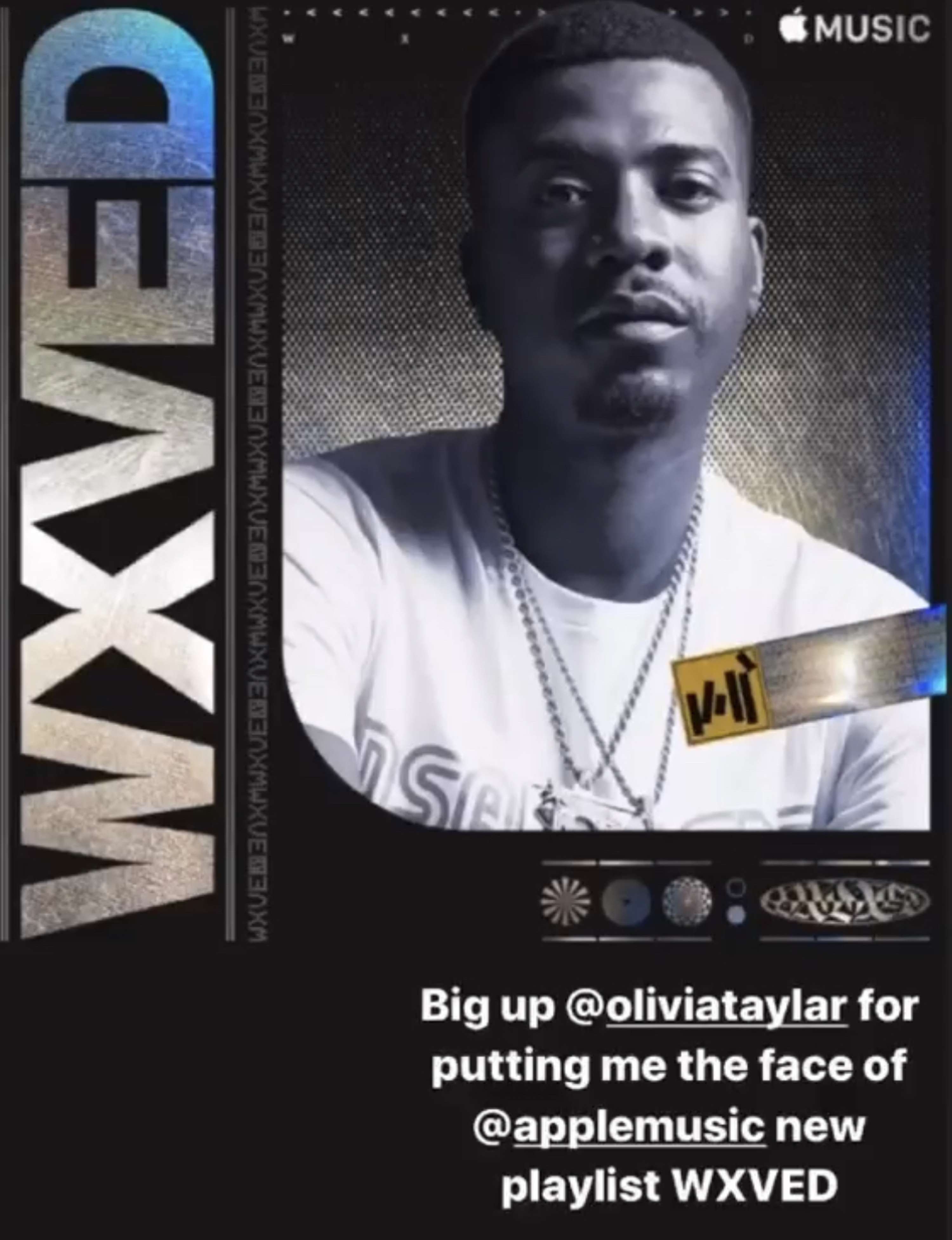 Apple Music Editor for 'WXVED' by Olivia Taylar