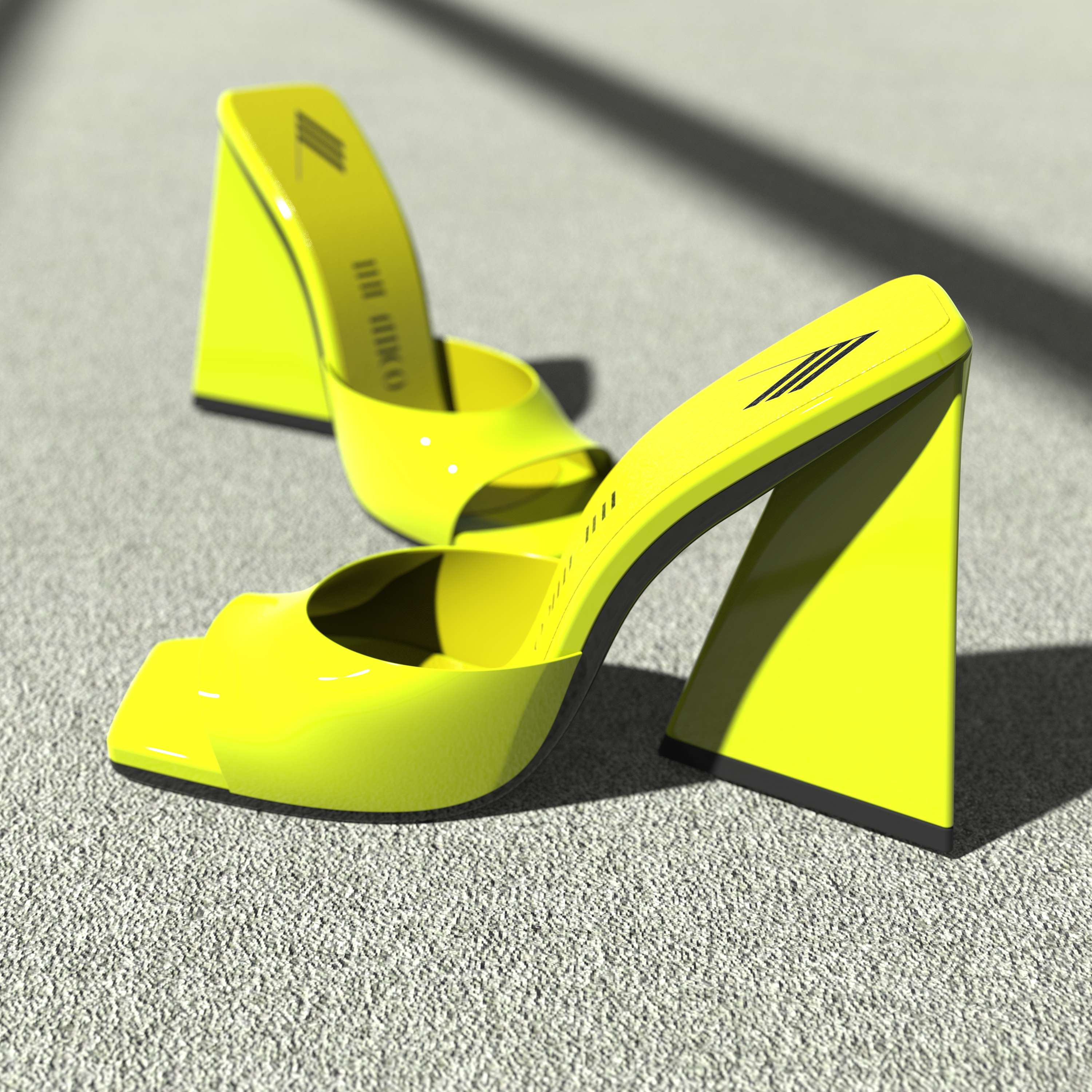 The Attico Devon Pump - Digital Visualization by Sabrina Facchetti
