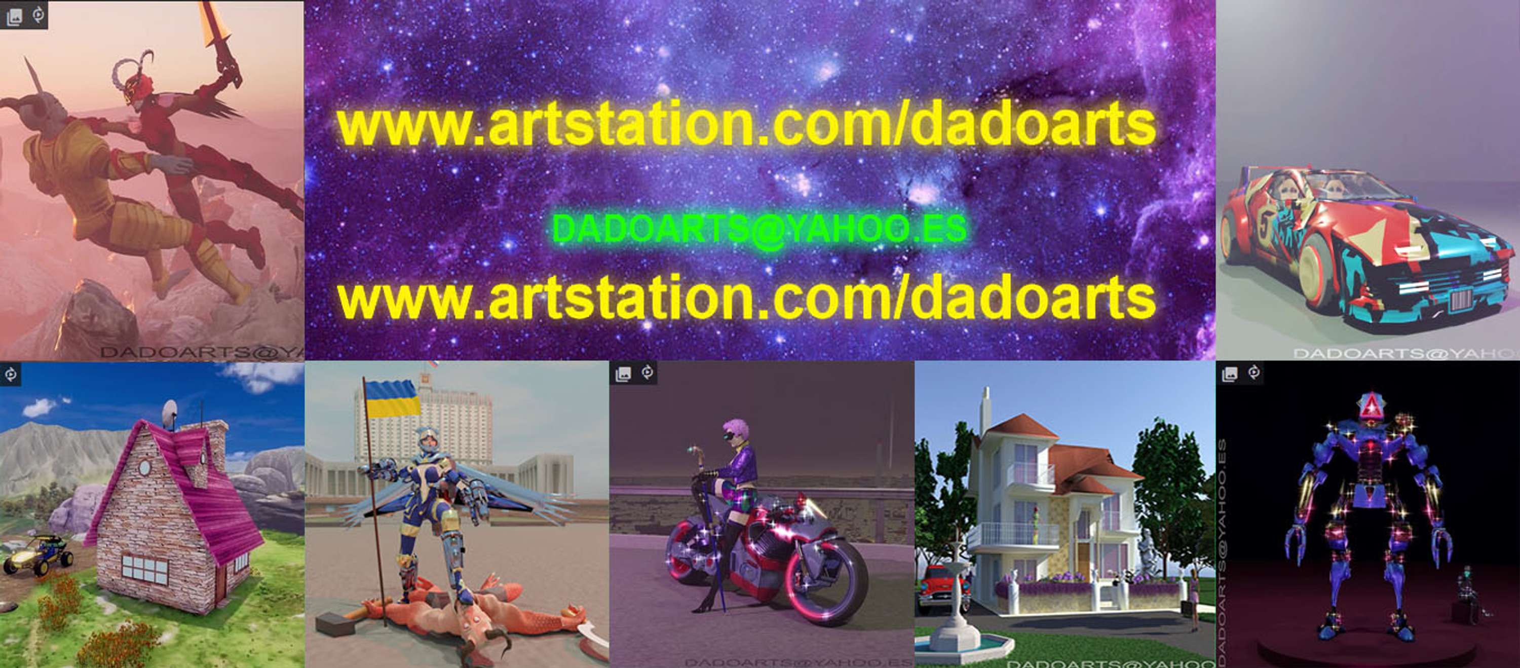 DADOARTS PROJECTS by DAVID DOMINGUEZ