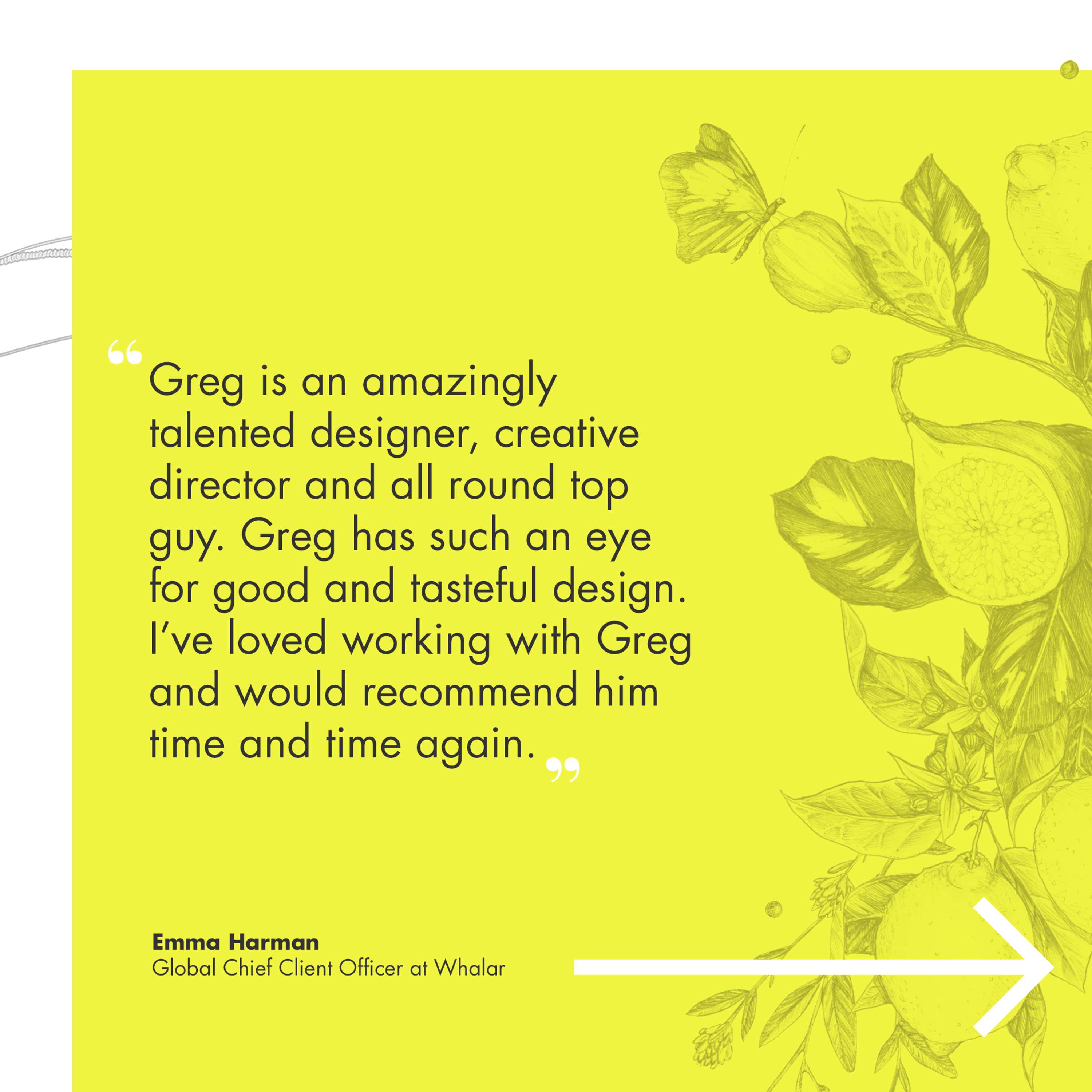 Available for work by Greg Haynes