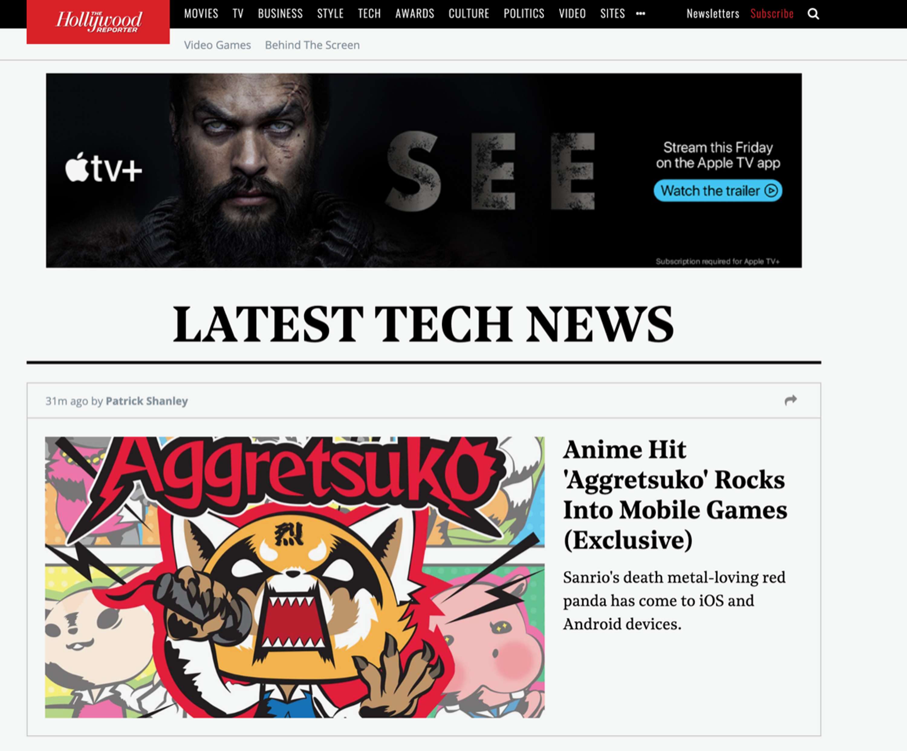 Executive Producer leading Game launch with Netflix Anime IP Aggretsuko by neo-wy L