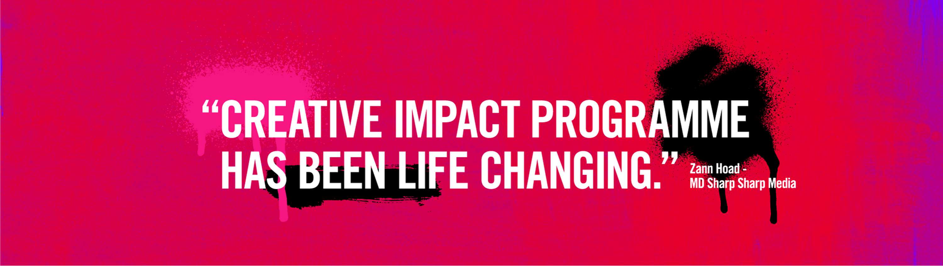 CREATIVE IMPACT PROGRAMME 2023 by Creative Conscience