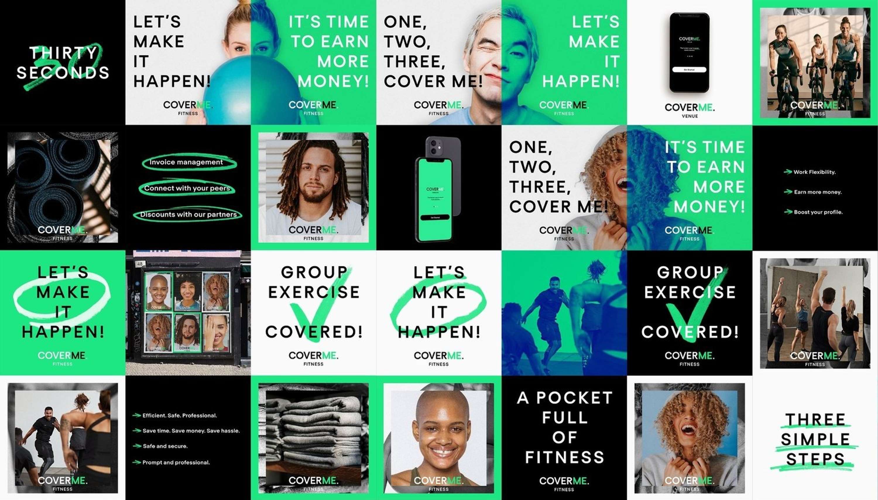 CoverMe. – Branding & Identity by Jochen Viegener