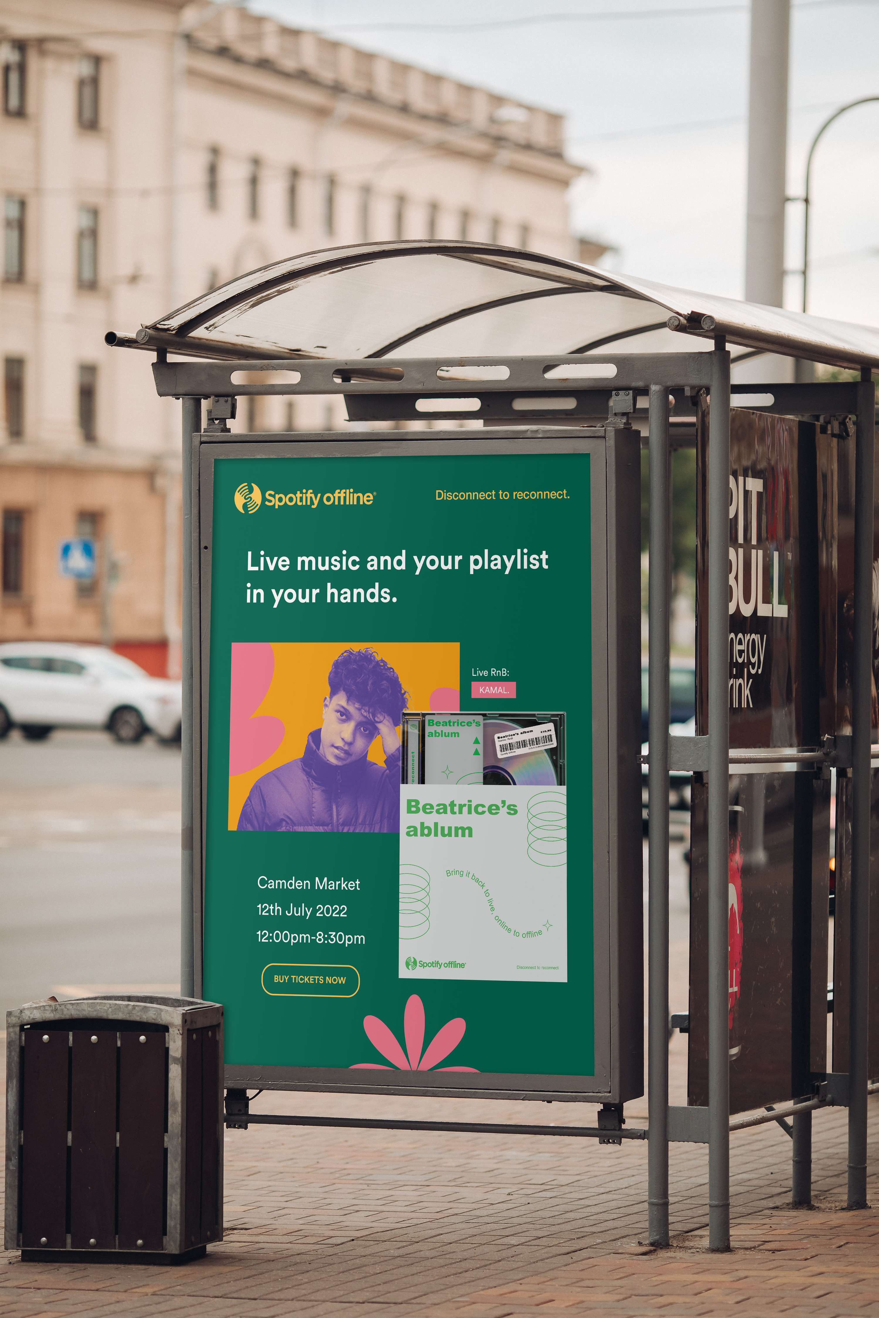 Spotify: Conran Design Group's "Online to Offline" Brief by Beatrice Fong