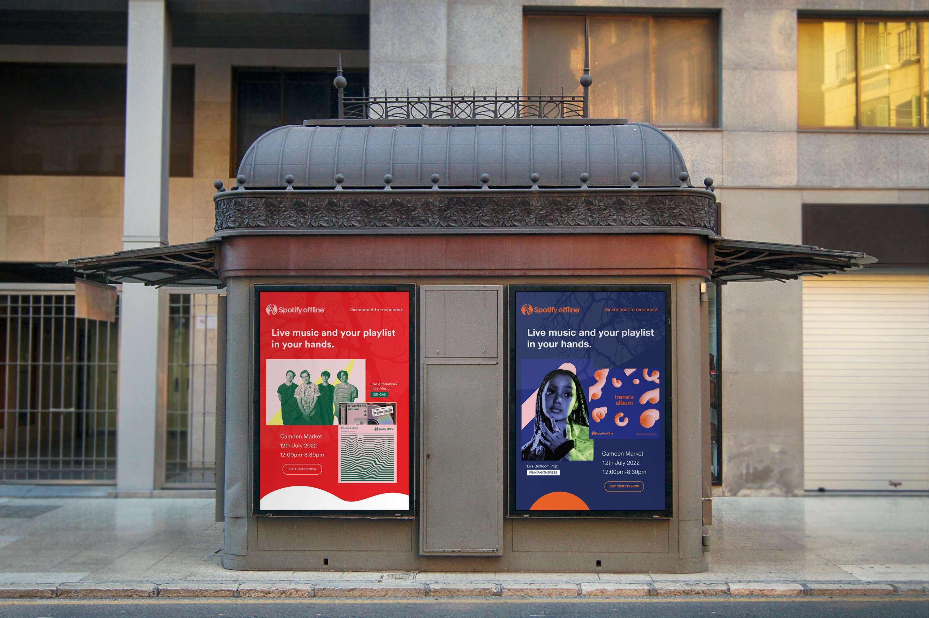 Spotify: Conran Design Group's "Online to Offline" Brief by Beatrice Fong