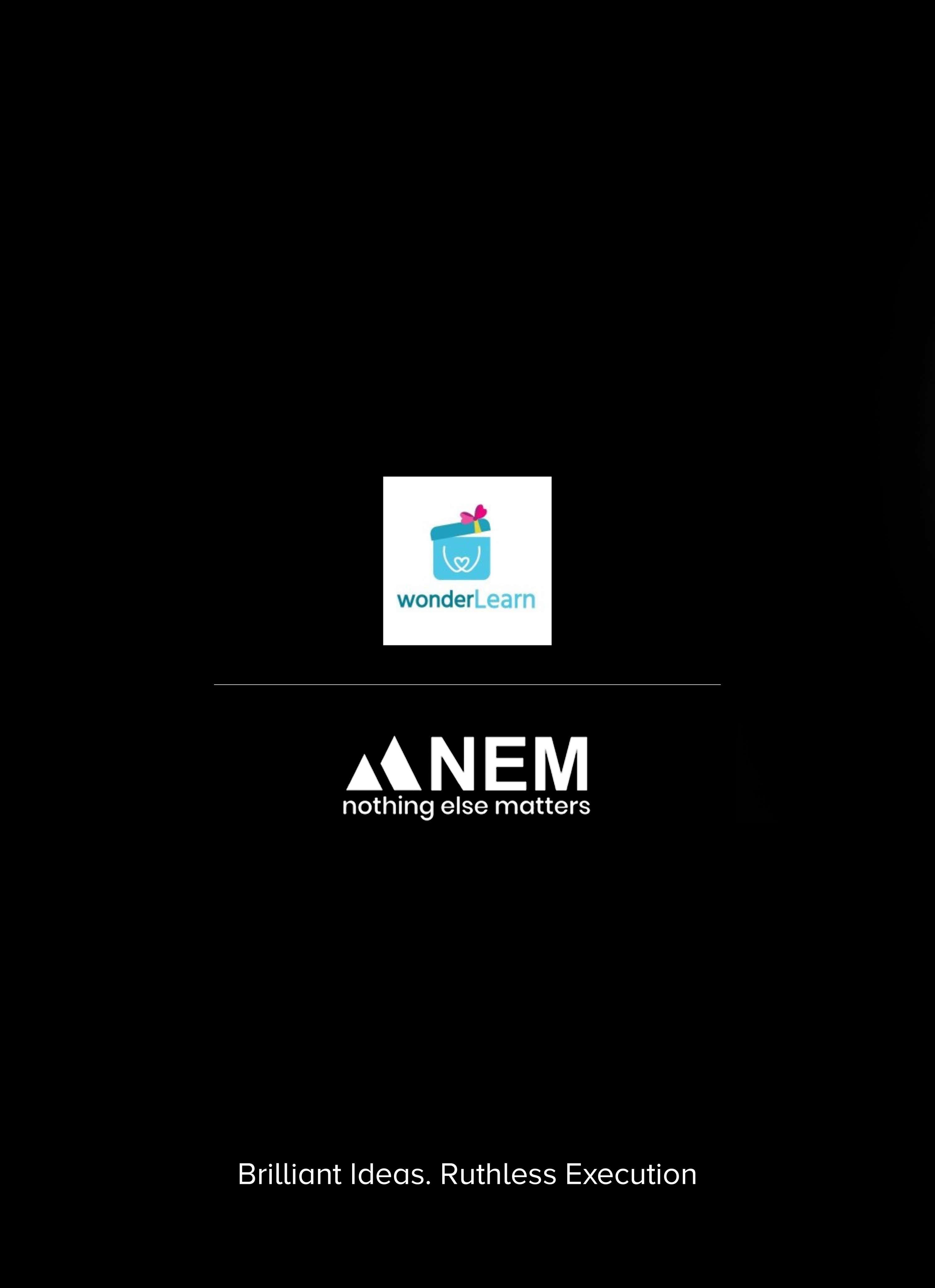 Wonderlearn X NEM by Nothing Else Matters