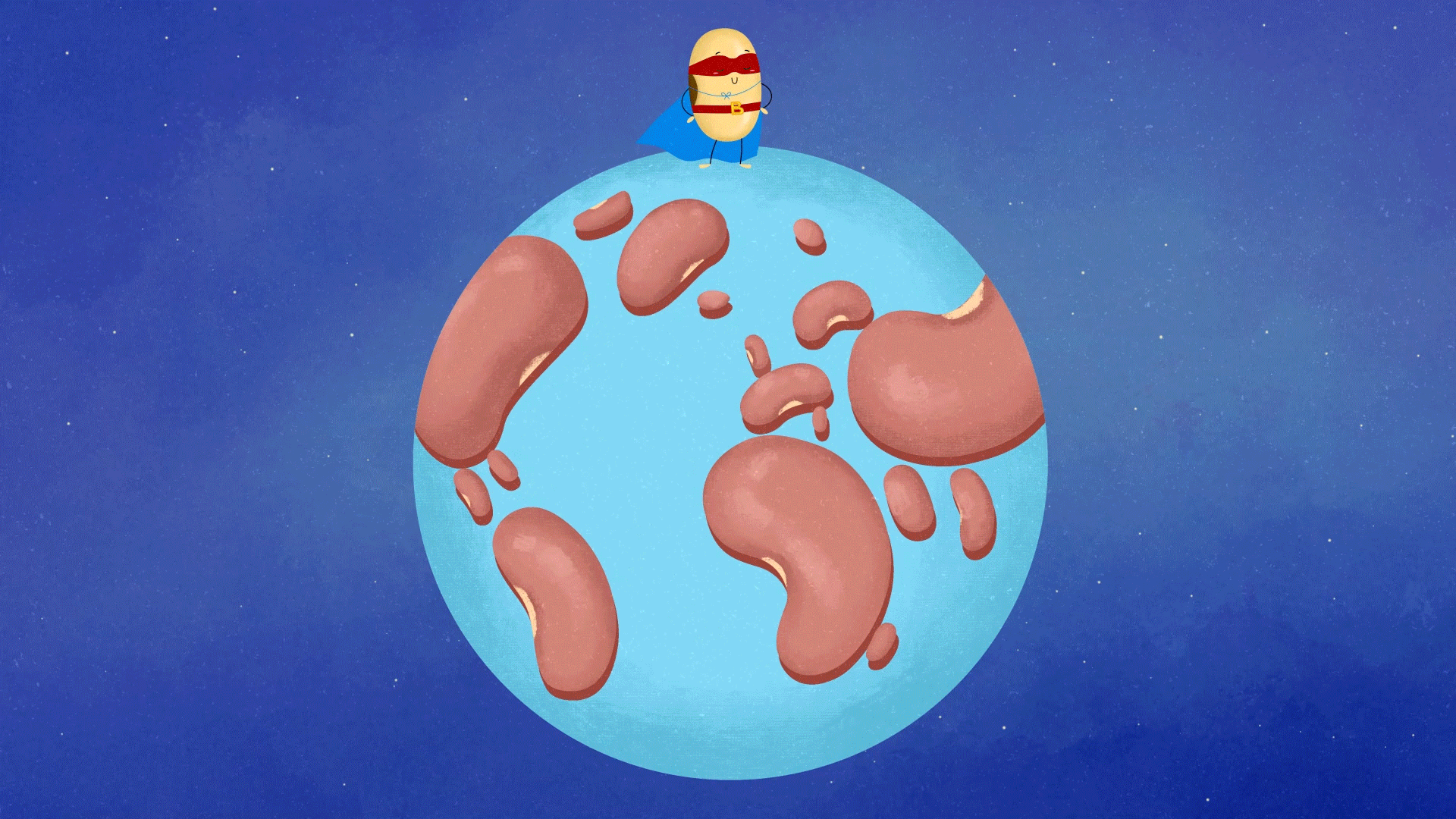 How the humble bean can help the world. by Don Dada Studio