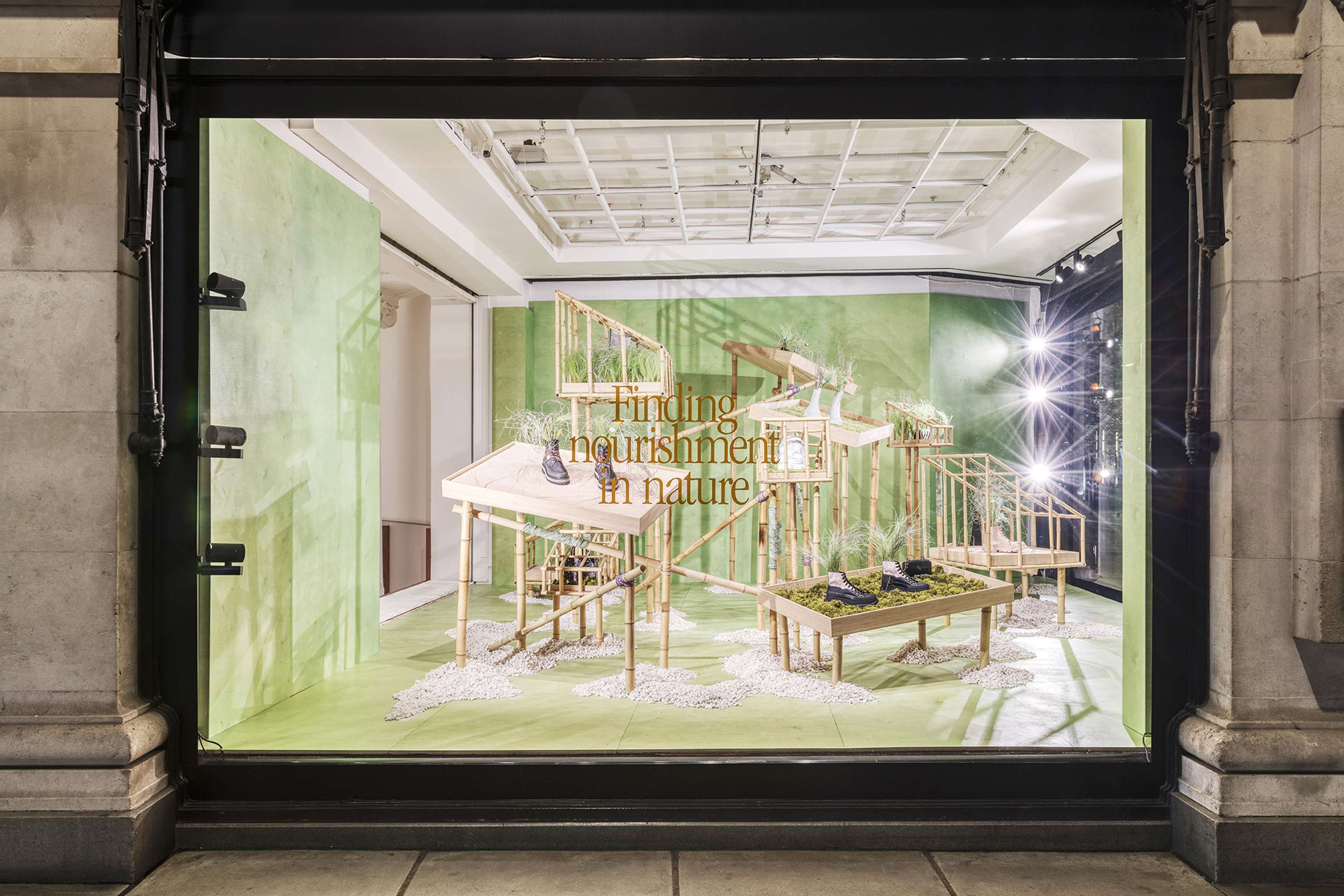 Selfridges Good Nature Window Display by Alice Kelly