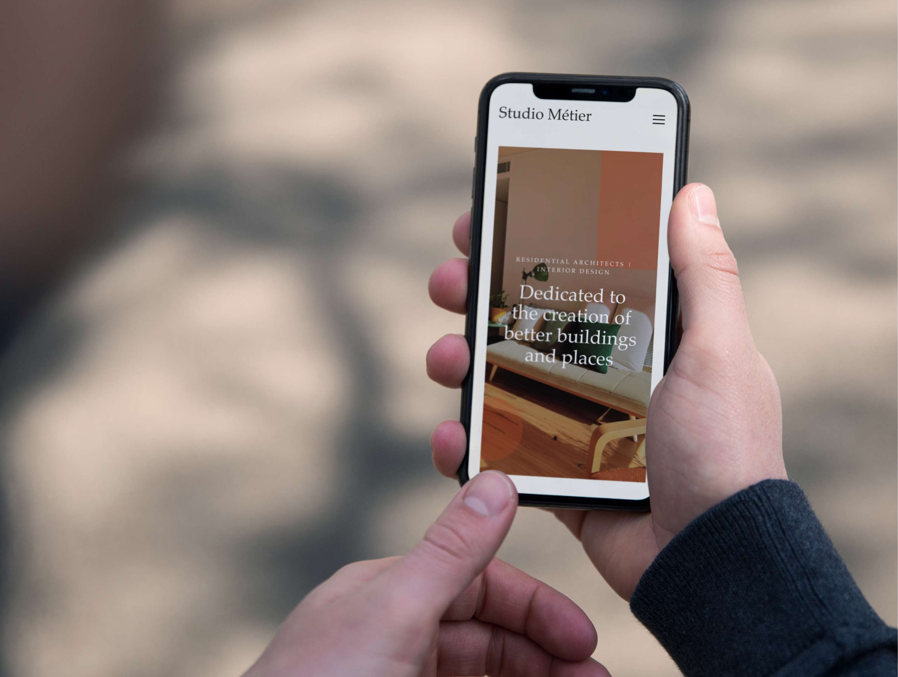 Web Design & Development | Mockup Website for Architecture Firm by George Murphy