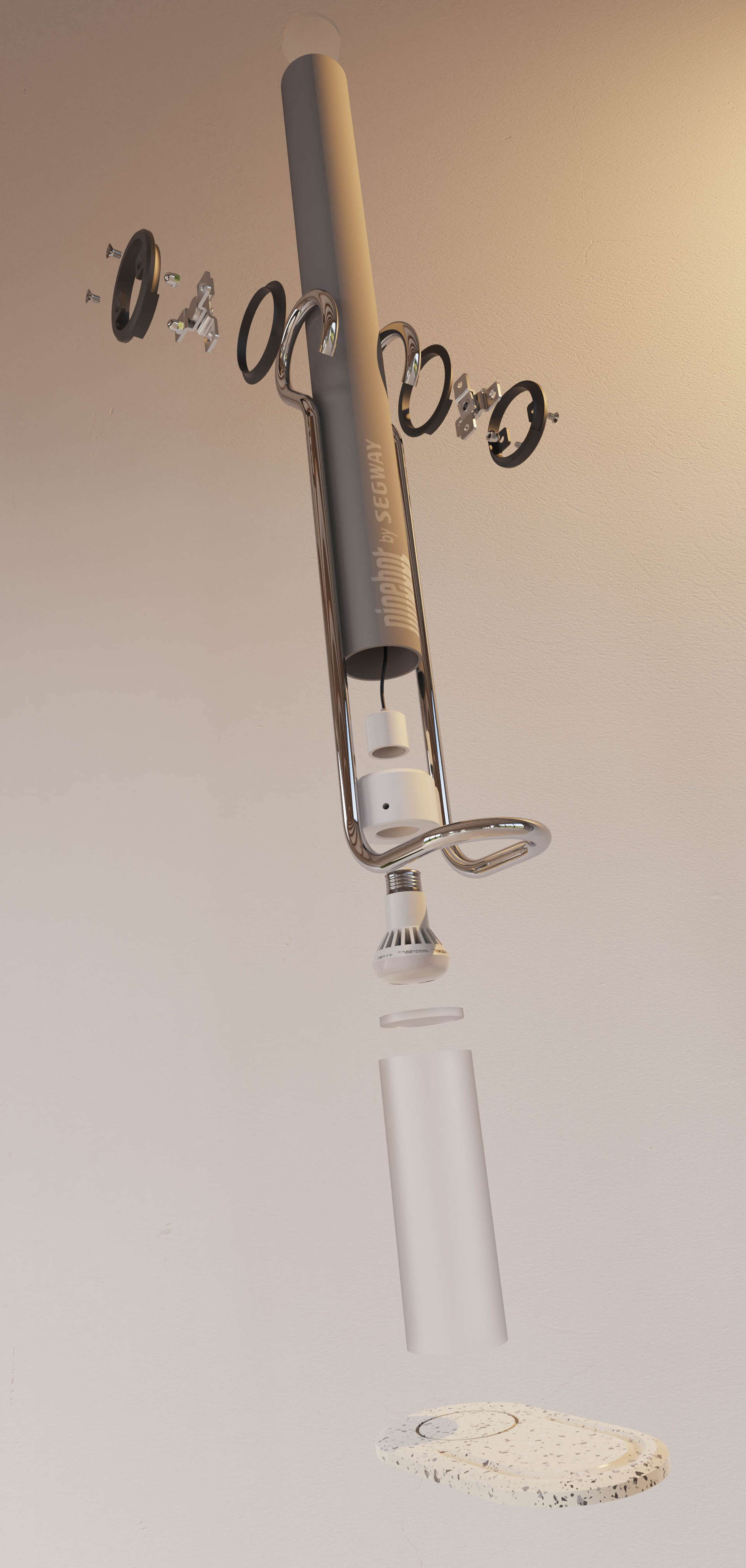 Ninebot Desk Lamp by Benjamin Hockings
