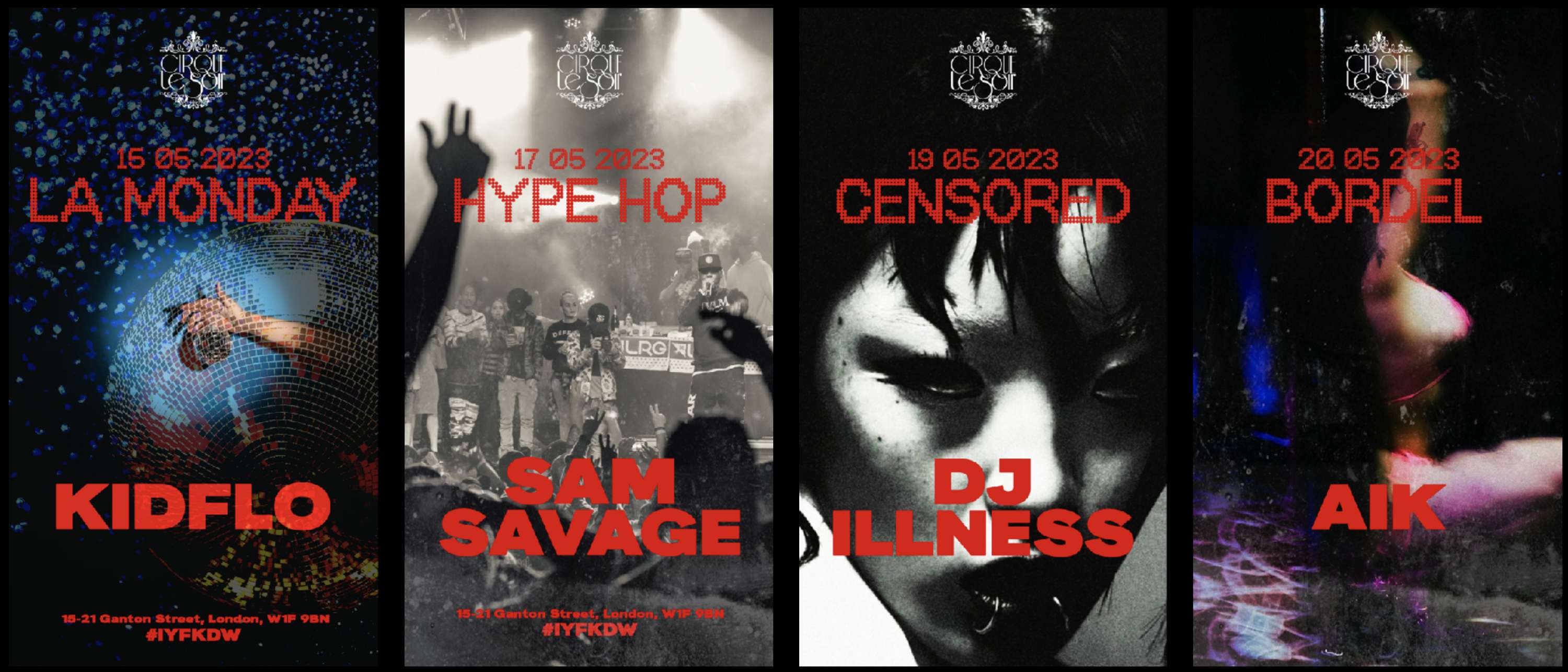 Rebranding Project – Cirque Le Soir by DISOMT Studios