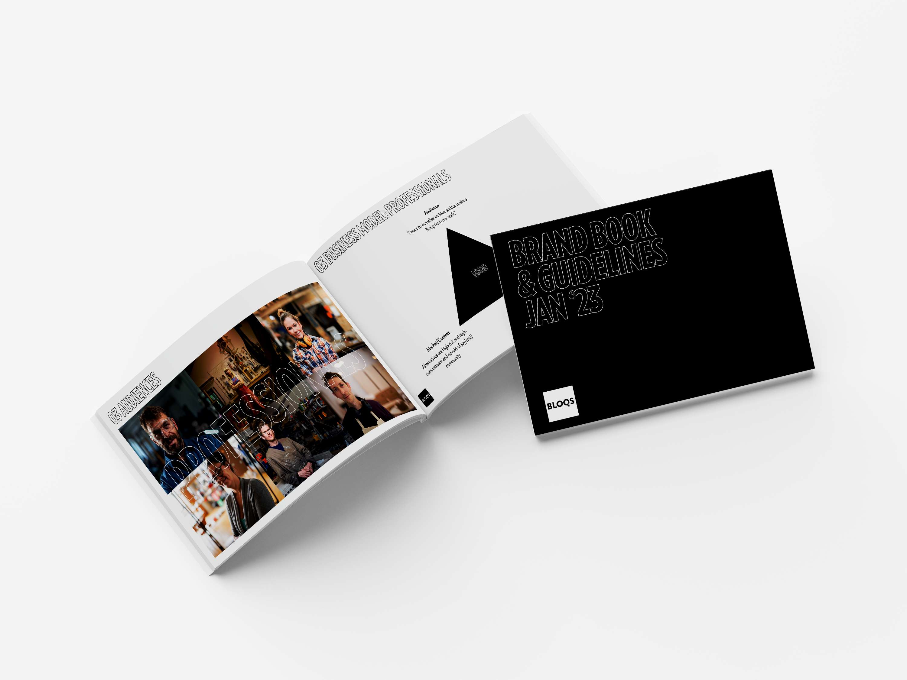 Bloqs London, Open-access creative hub. by Fyona Seguin