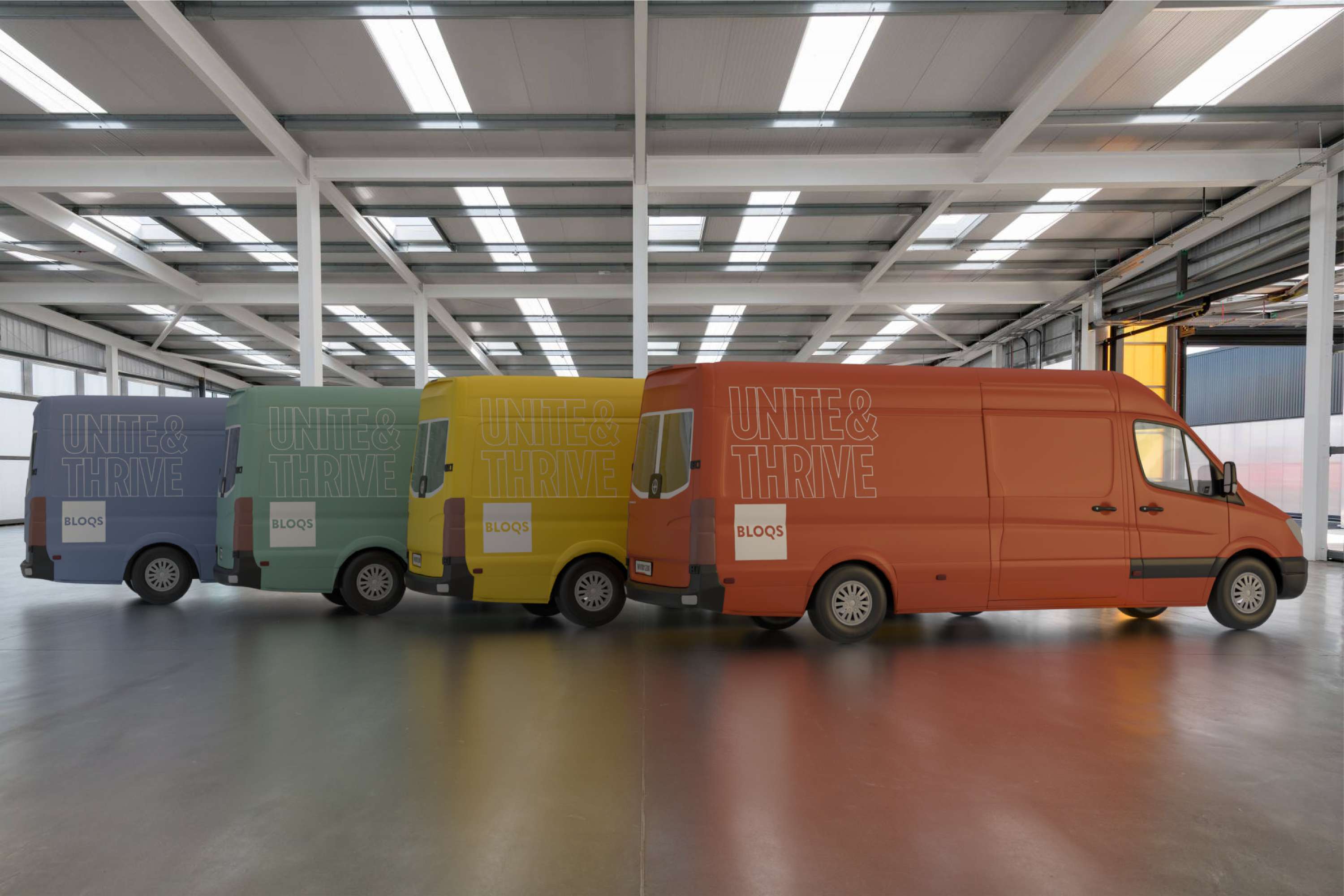 Bloqs London, Open-access creative hub. by Fyona Seguin