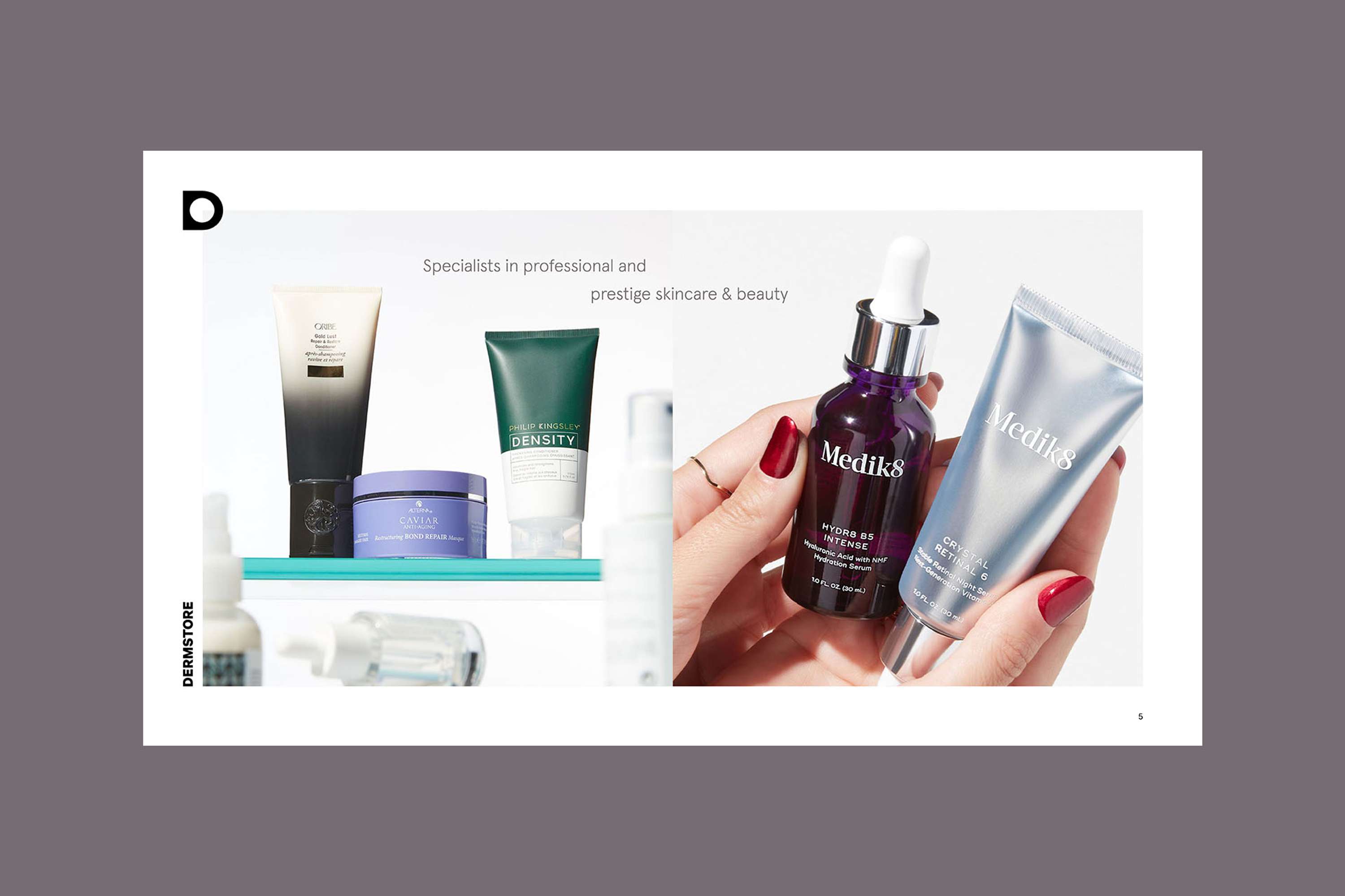 DERMSTORE BRAND GUIDLINES by Luke O'Neill