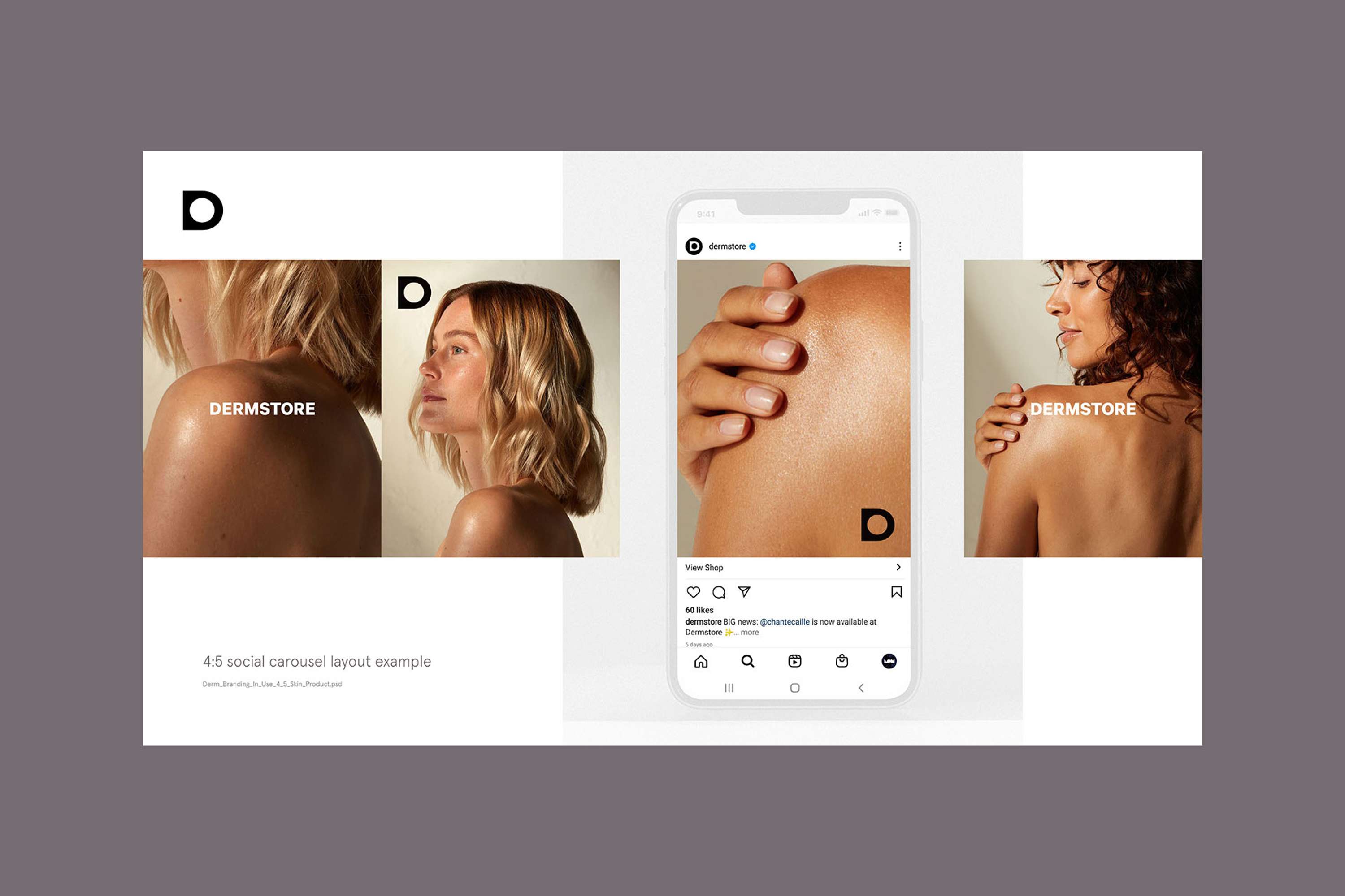 DERMSTORE BRAND GUIDLINES by Luke O'Neill