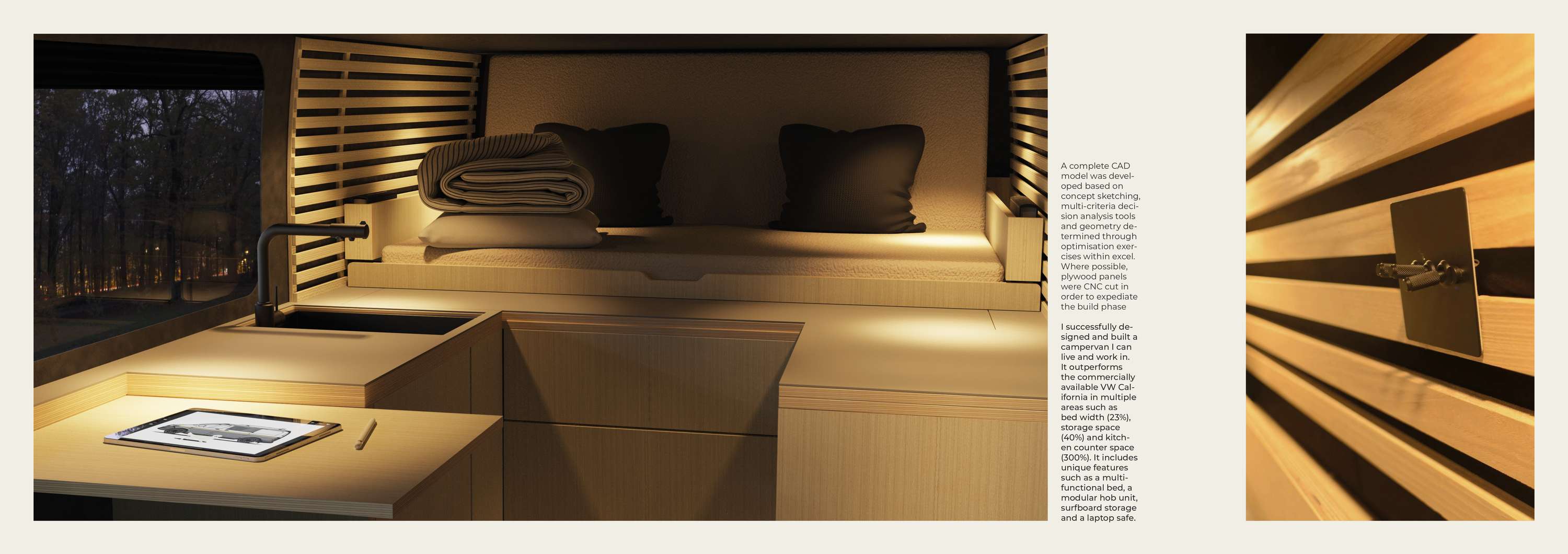 Campervan Conversion by Benjamin Hockings
