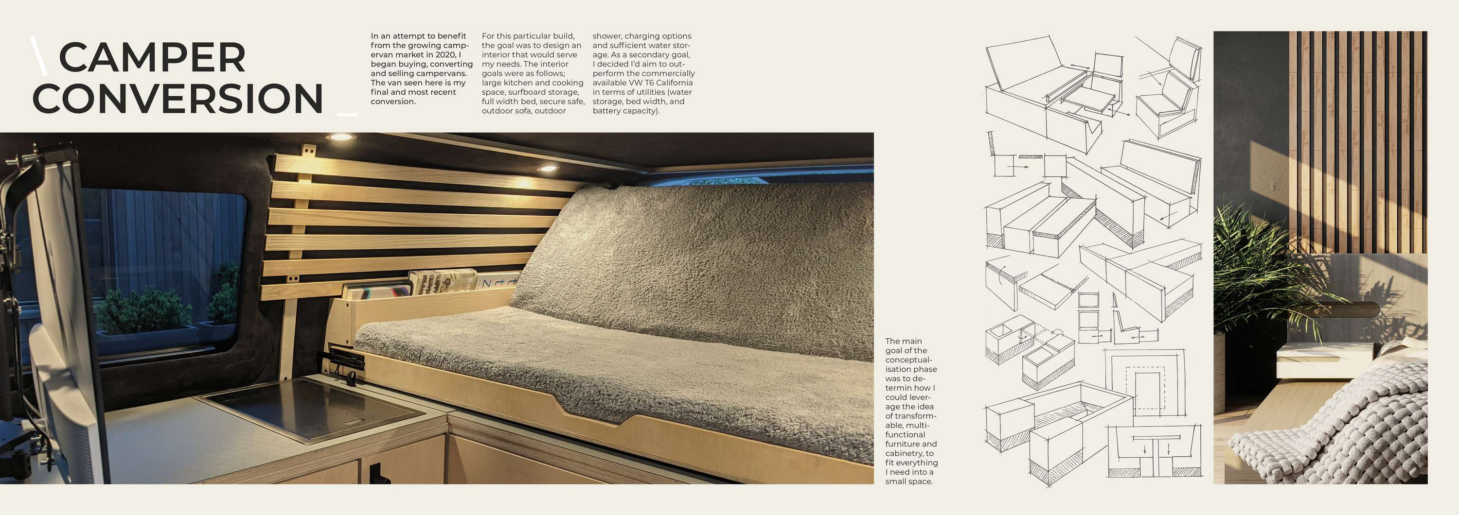Campervan Conversion by Benjamin Hockings