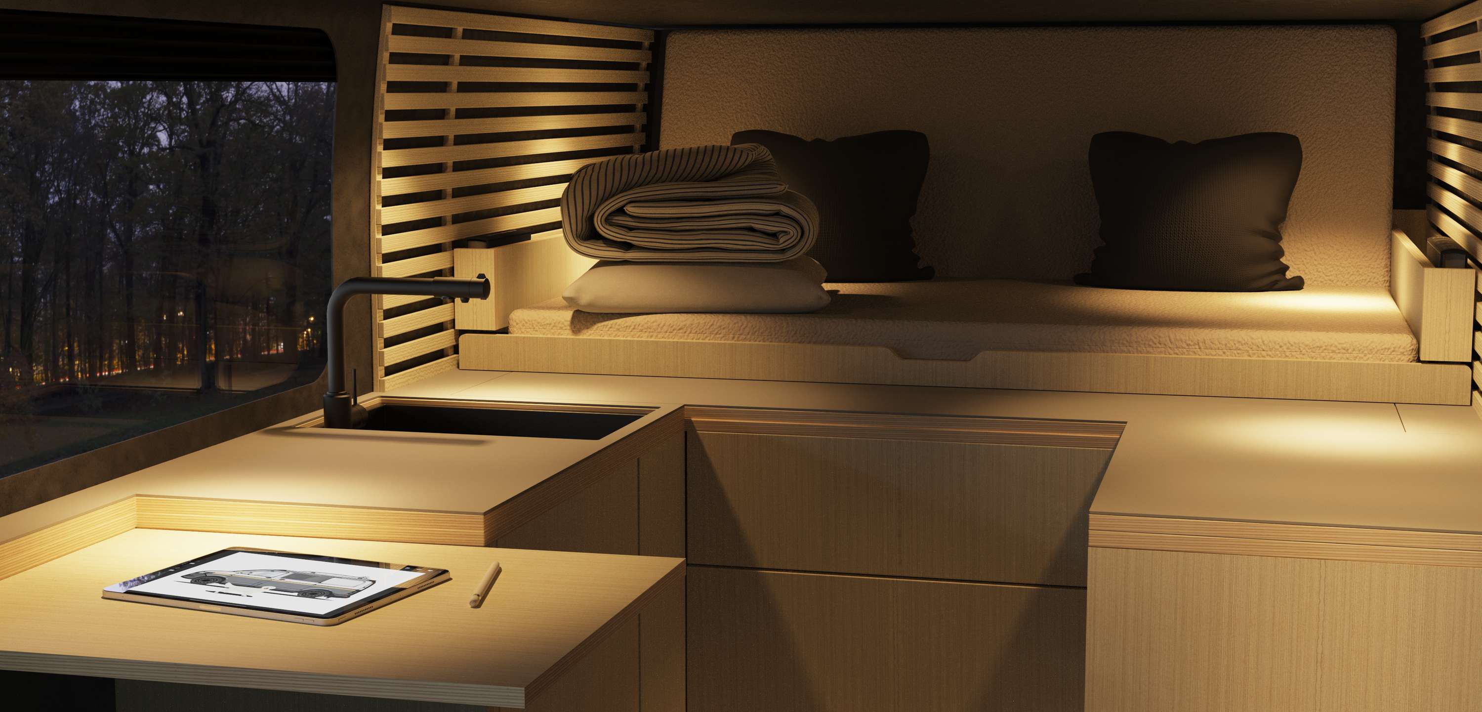 Campervan Conversion by Benjamin Hockings