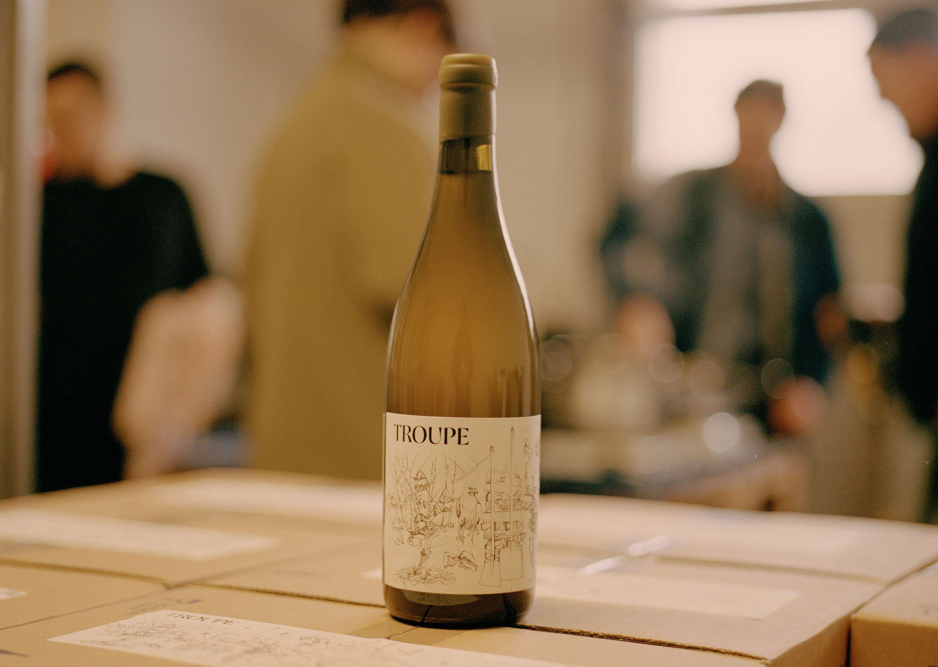 Troupe Wine by Oliver Scully