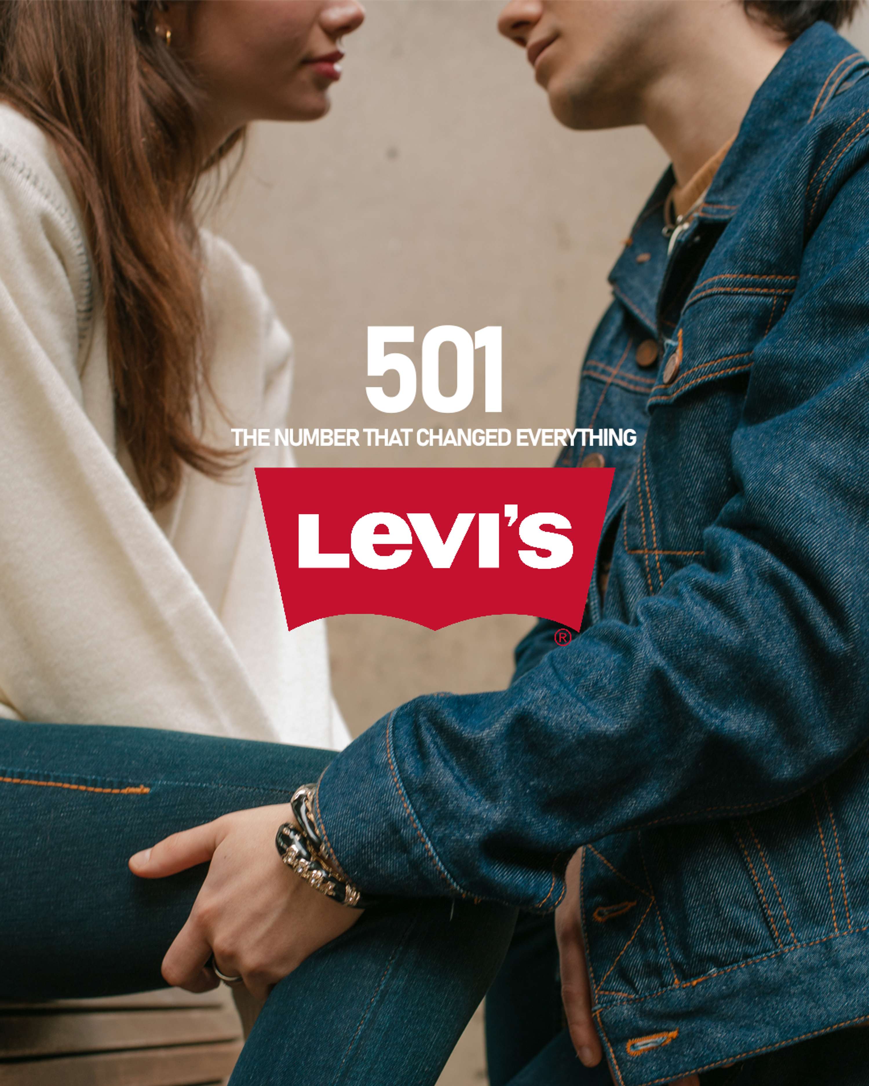 Levi's 501 spec AD by Andrea Soteriou