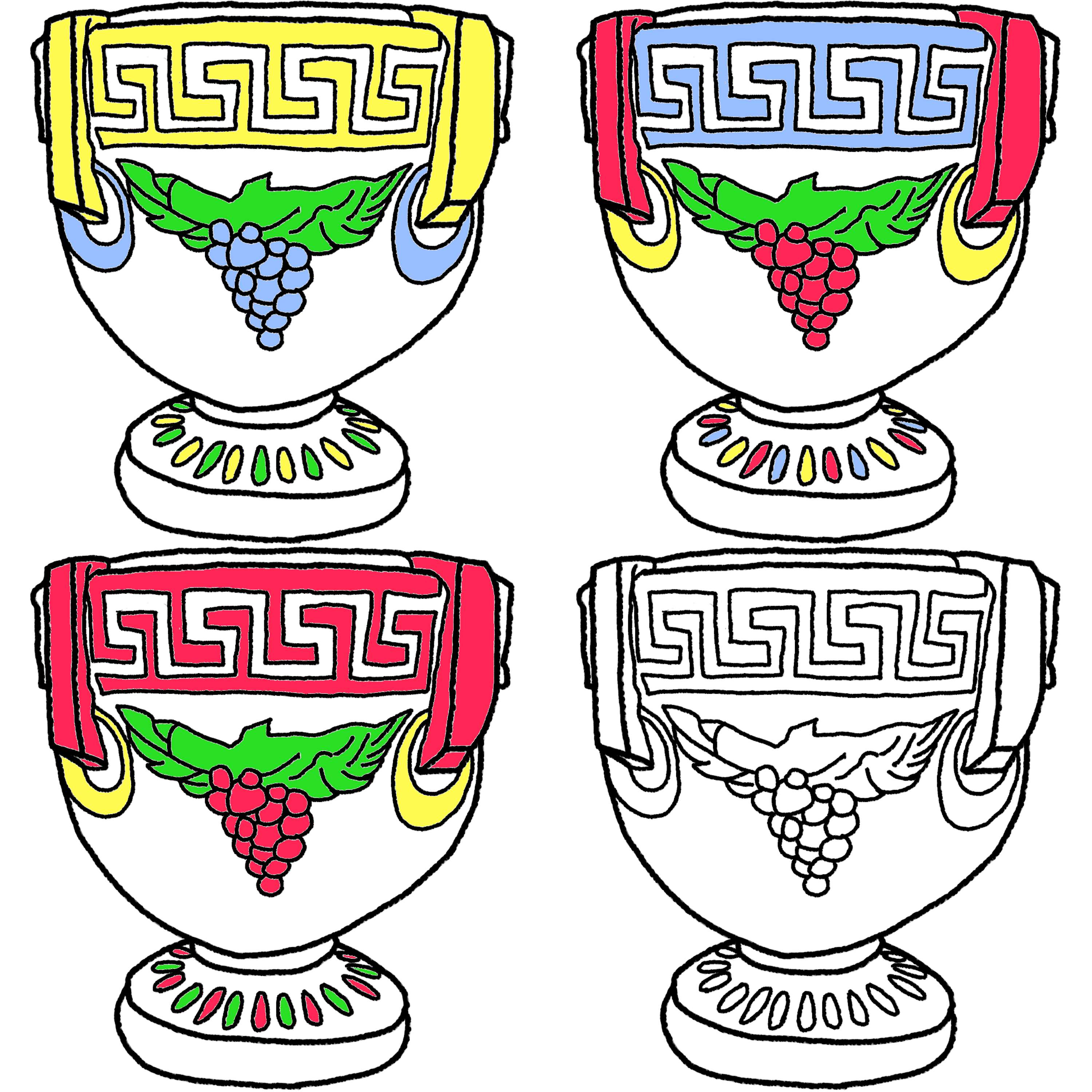 From Trash to Treasure; Transformation of Flower Pots by Evie Anderson