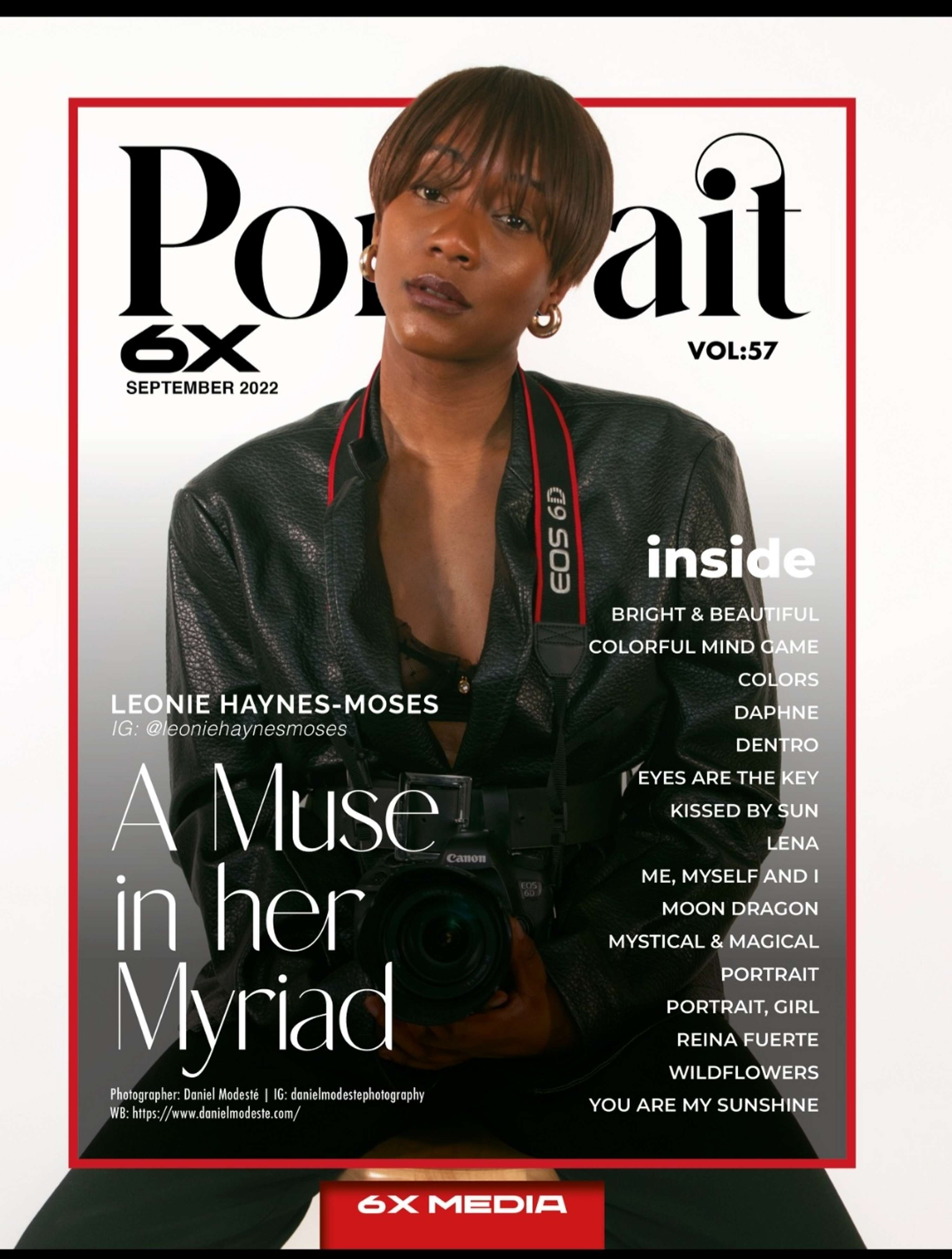 6 X September Volume 2022 front cover by Leonie Haynes-Moses