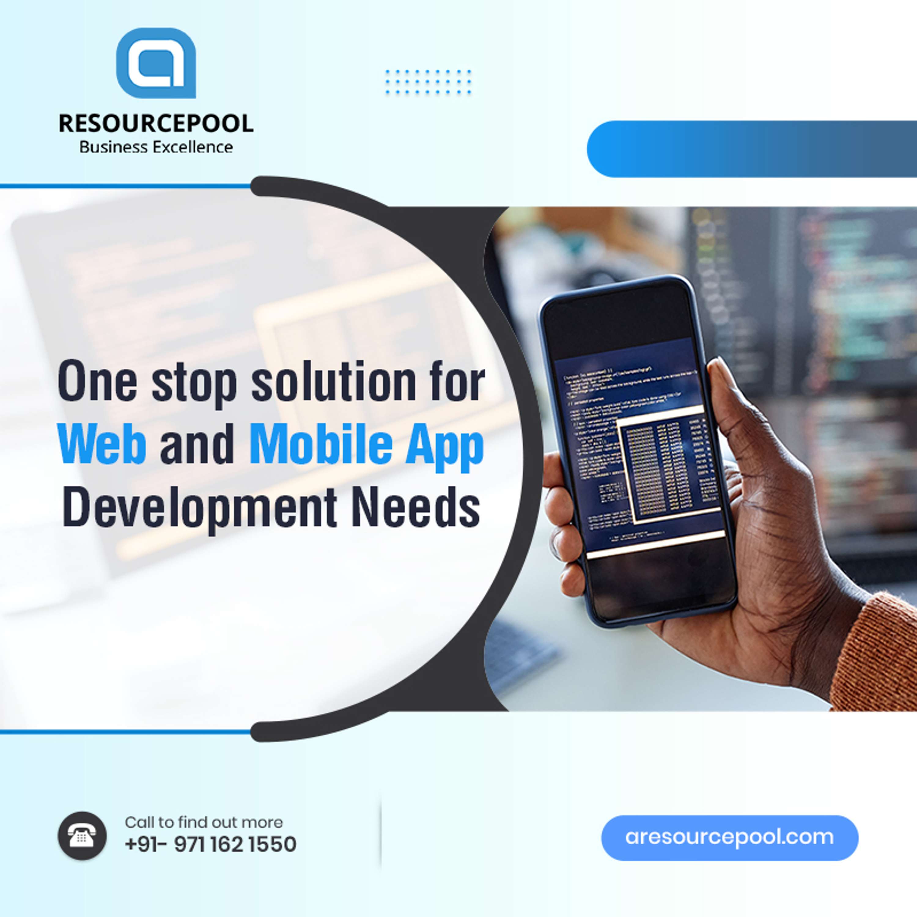 One stop solution for Web and Mobile App Development Needs by AResourcepool Web Development Company