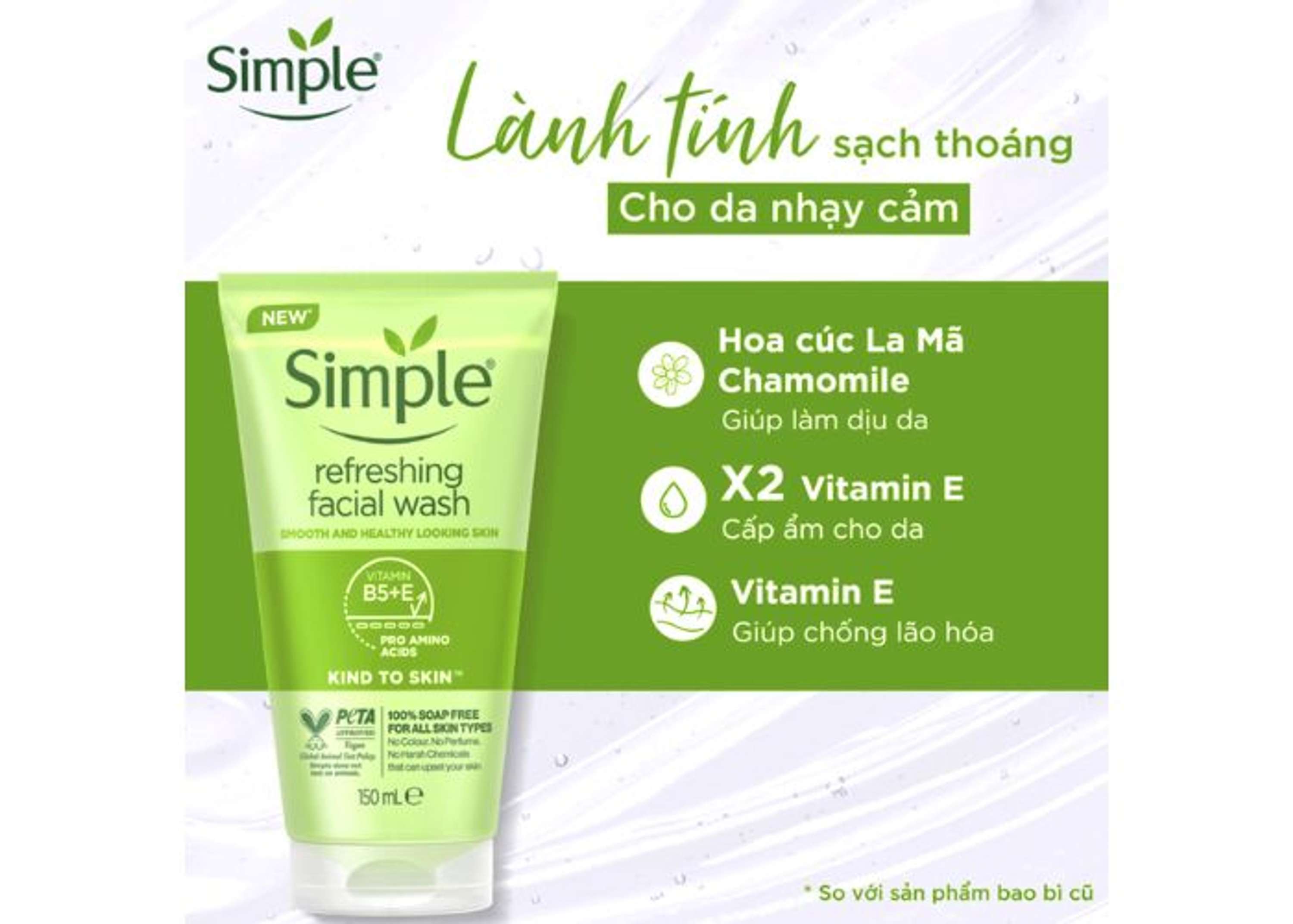 Cách kiểm tra hạn sử dụng của sữa rửa mặt Simple dễ dàng và chính xác by Newway Mart
