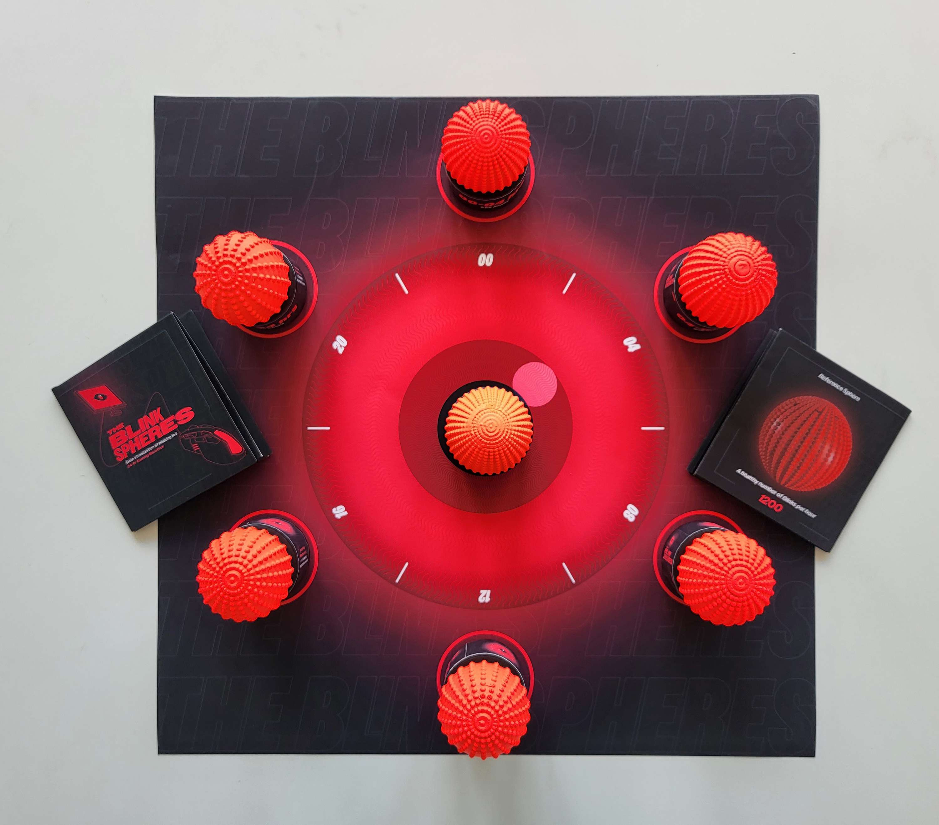 The Blink Spheres - Information Design by Arunagiri Ramadurai