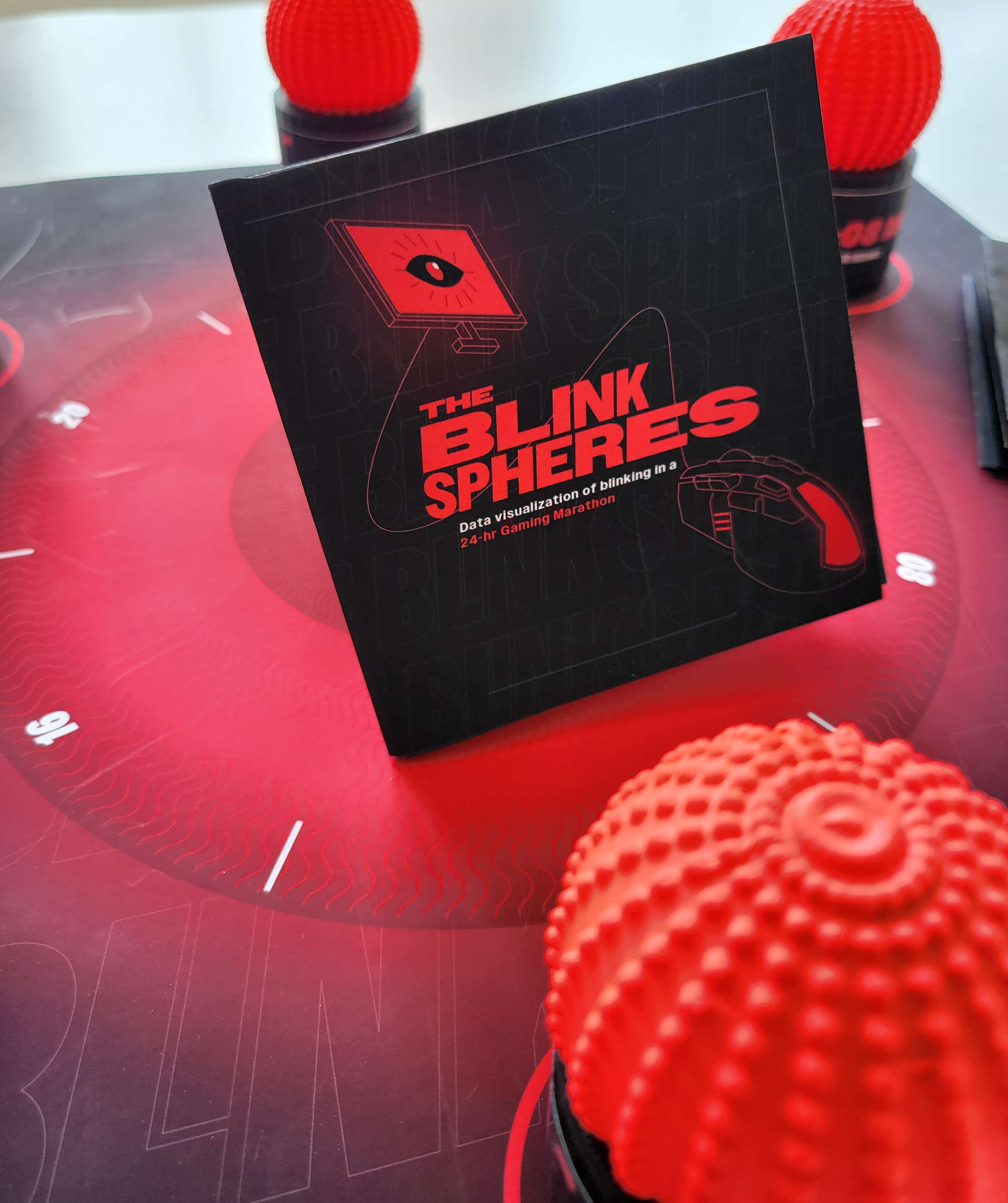 The Blink Spheres - Information Design by Arunagiri Ramadurai