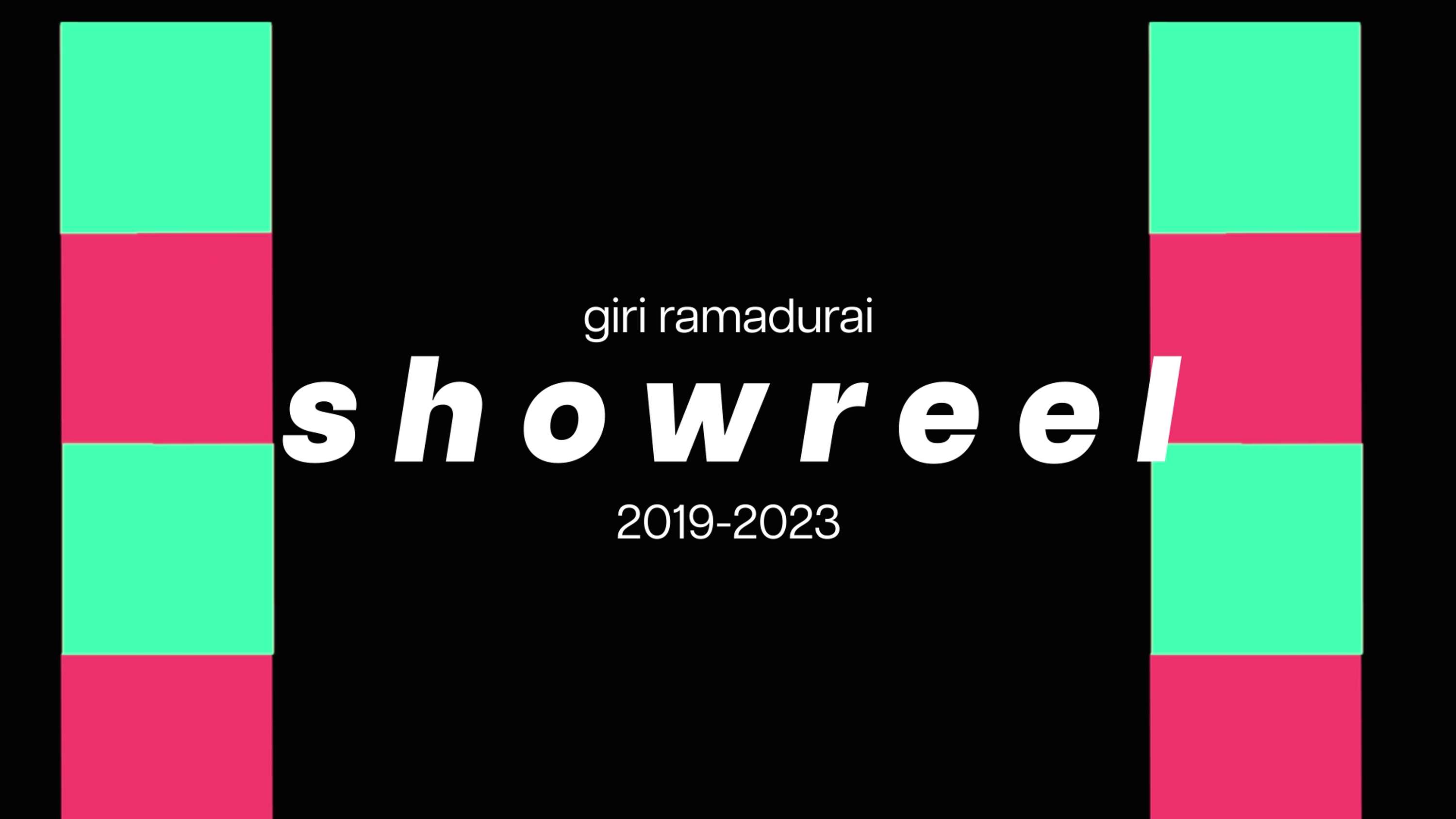 Motion Graphics Showreel by Arunagiri Ramadurai