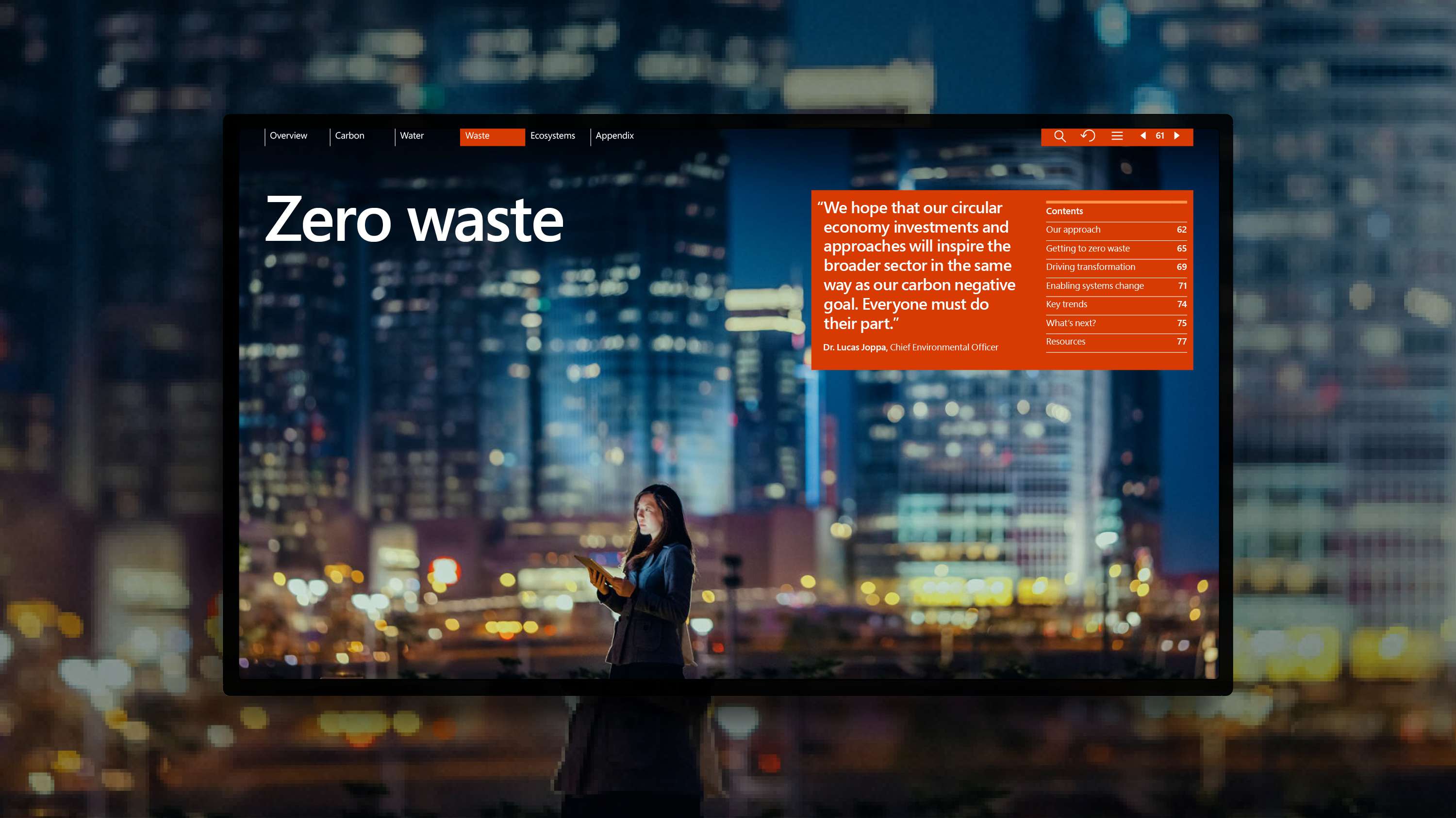 2021 Microsoft Environmental Report by Phil Dobinson