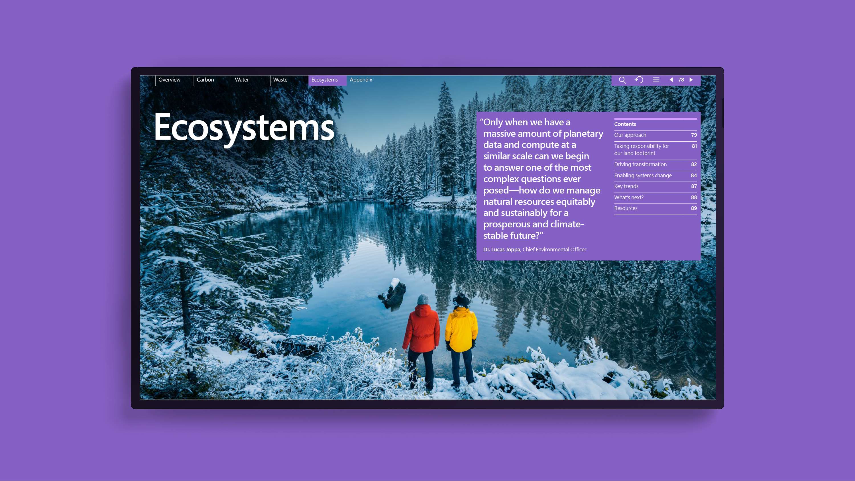 2021 Microsoft Environmental Report by Phil Dobinson